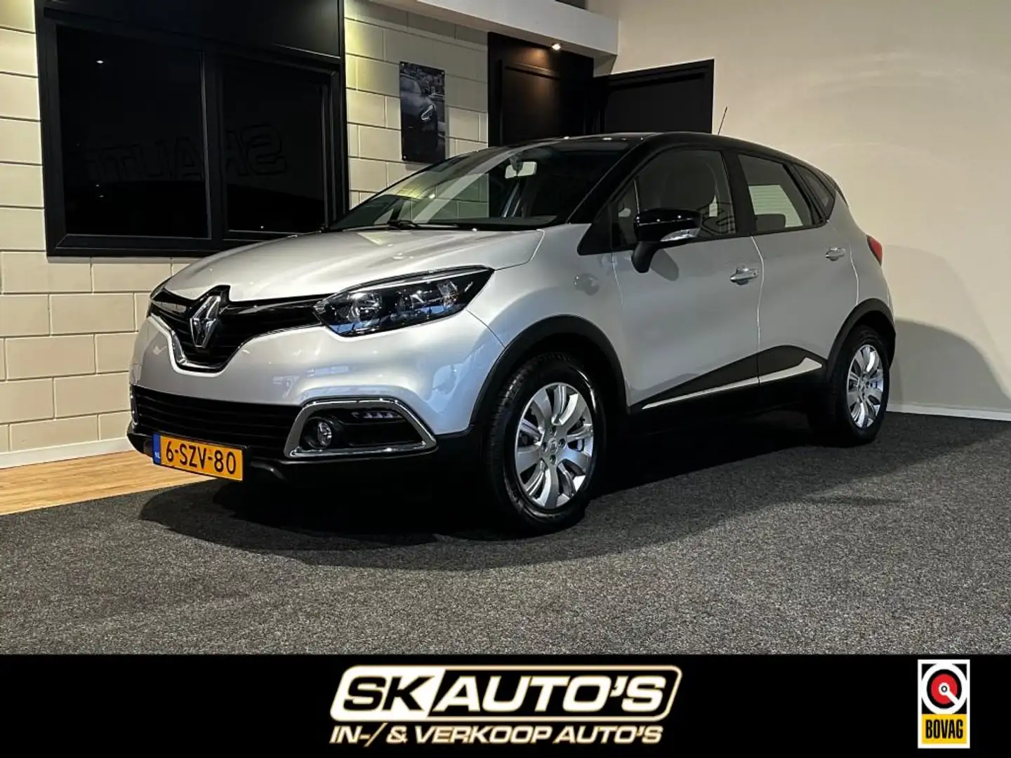 Renault Captur 0.9 TCE DYNAMIQUE NAP, 1E EIG, CRUISE, AIRCO Gris - 1