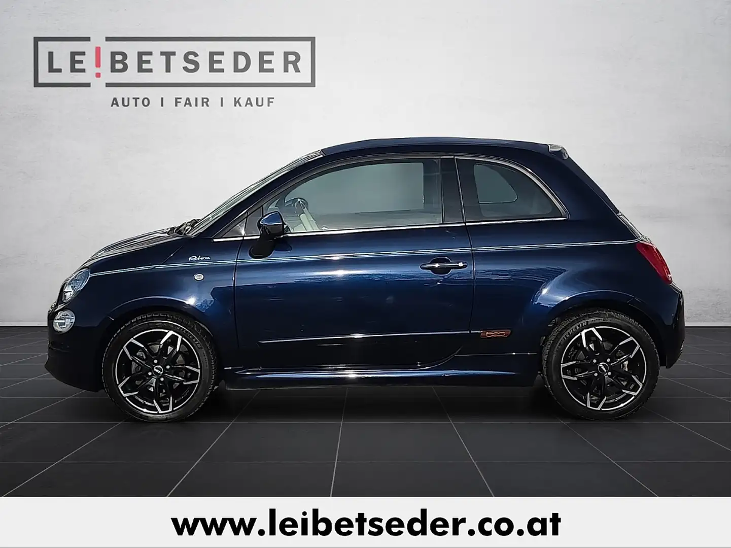 Fiat 500C 0,9 TwinAir Turbo 85 Riva Blau - 2