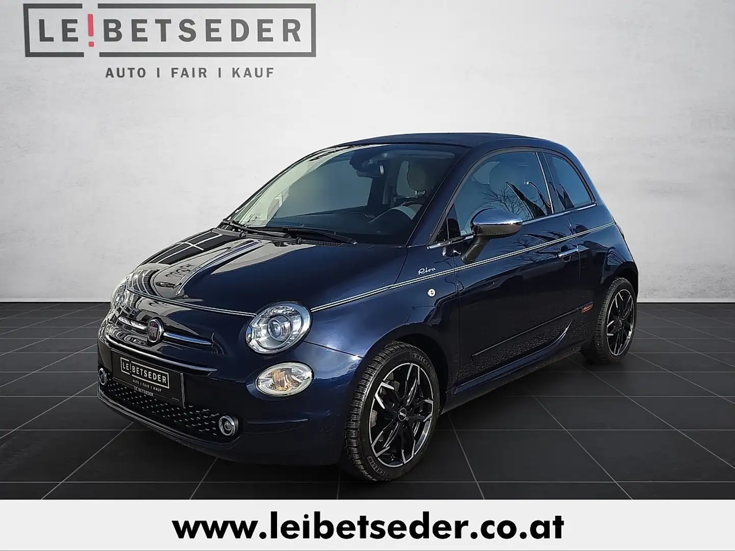 Fiat 500C 0,9 TwinAir Turbo 85 Riva Blau - 1