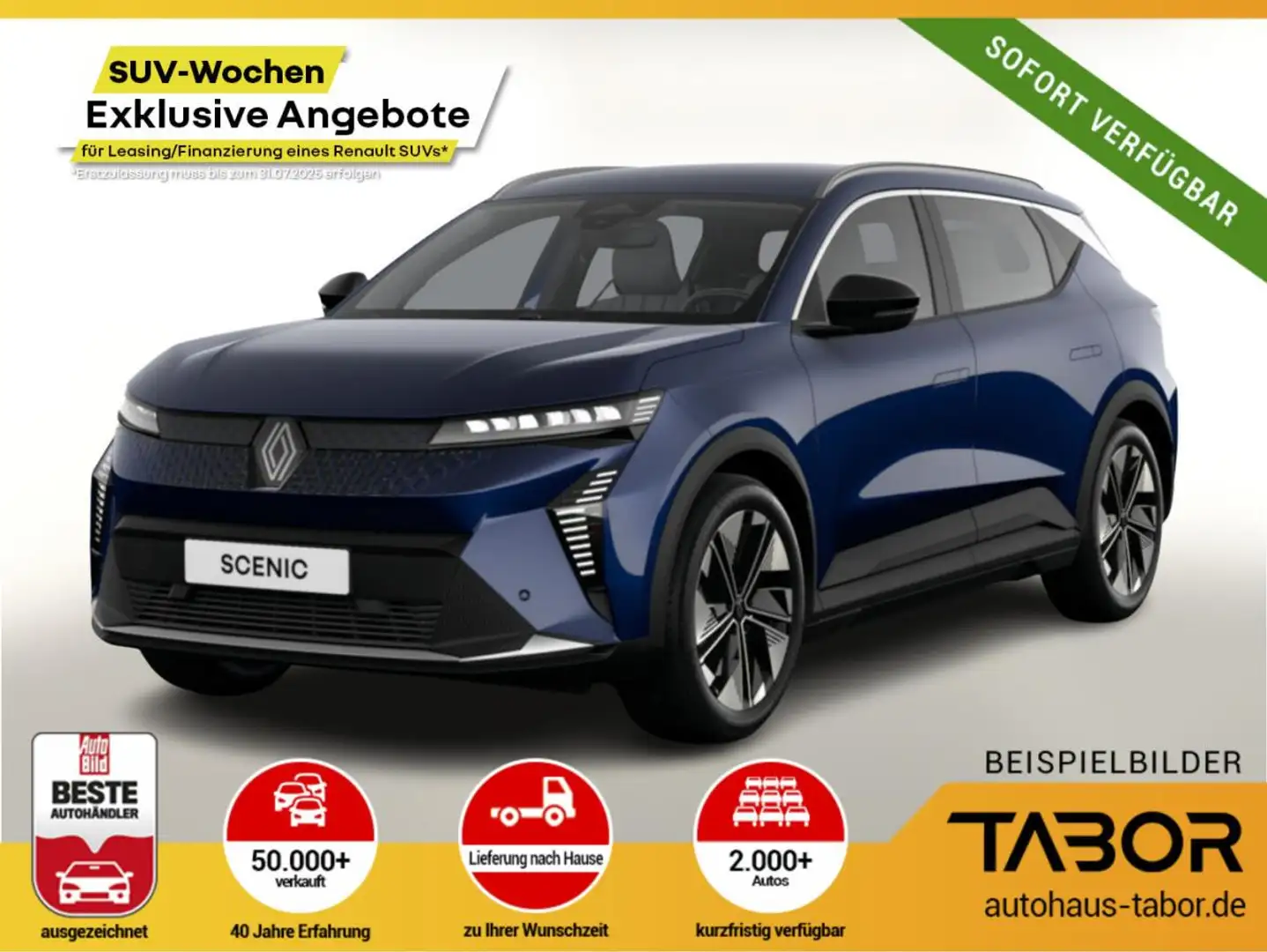 Renault Scenic E-TECH Techno 220 Long Range PanoD Blau - 1