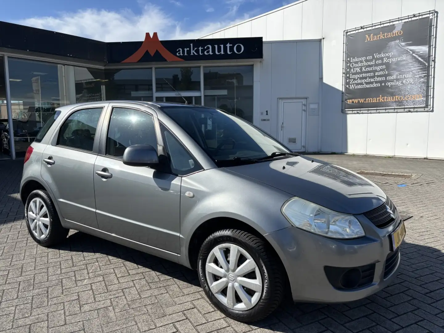 Suzuki SX4 1.6 Shogun Airco met Nieuwe APK Gris - 1