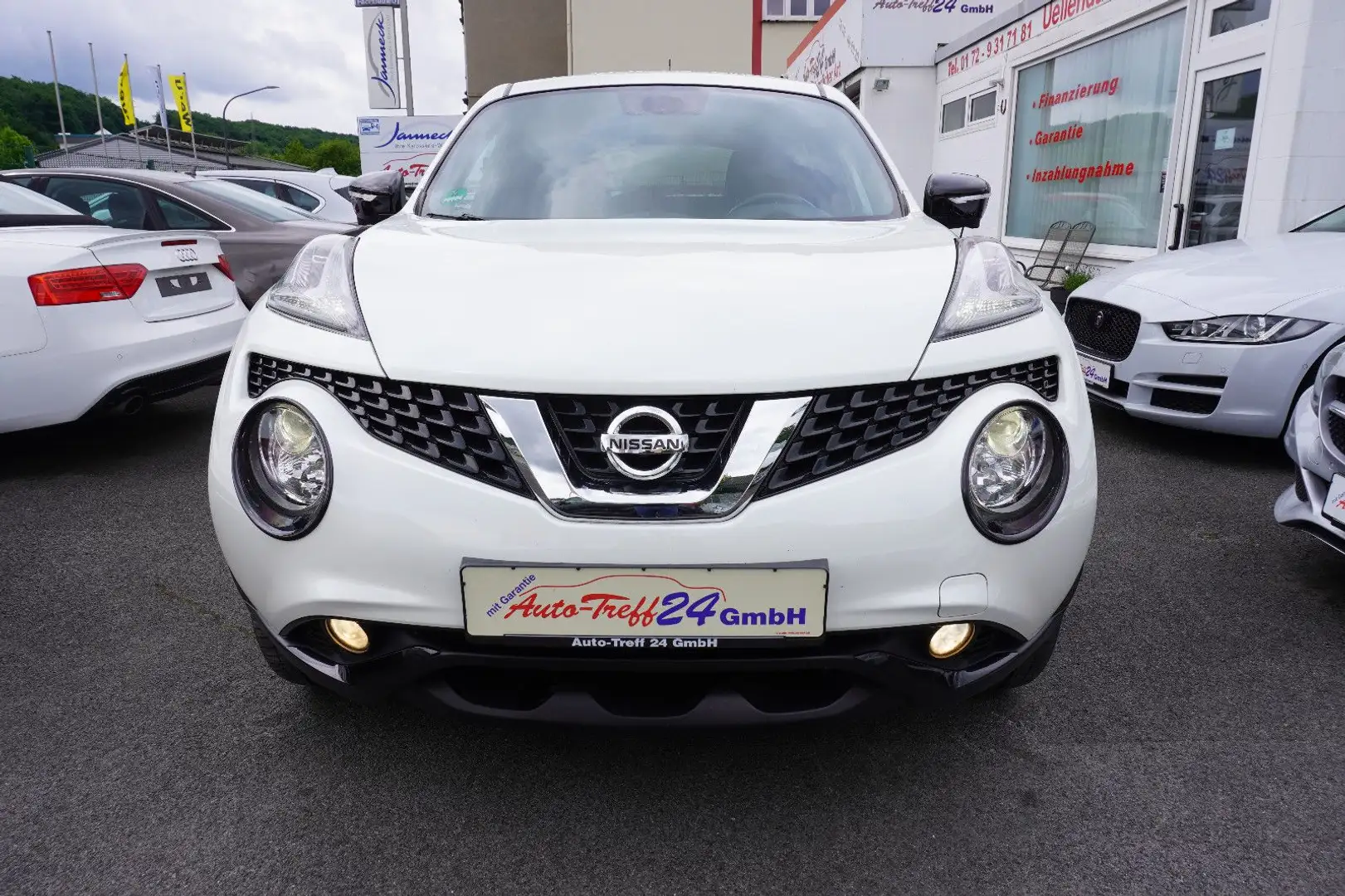Nissan Juke Tekna 1.5dci*Bi-Xenon*Spurass.*Totwink.*360 Blanc - 2