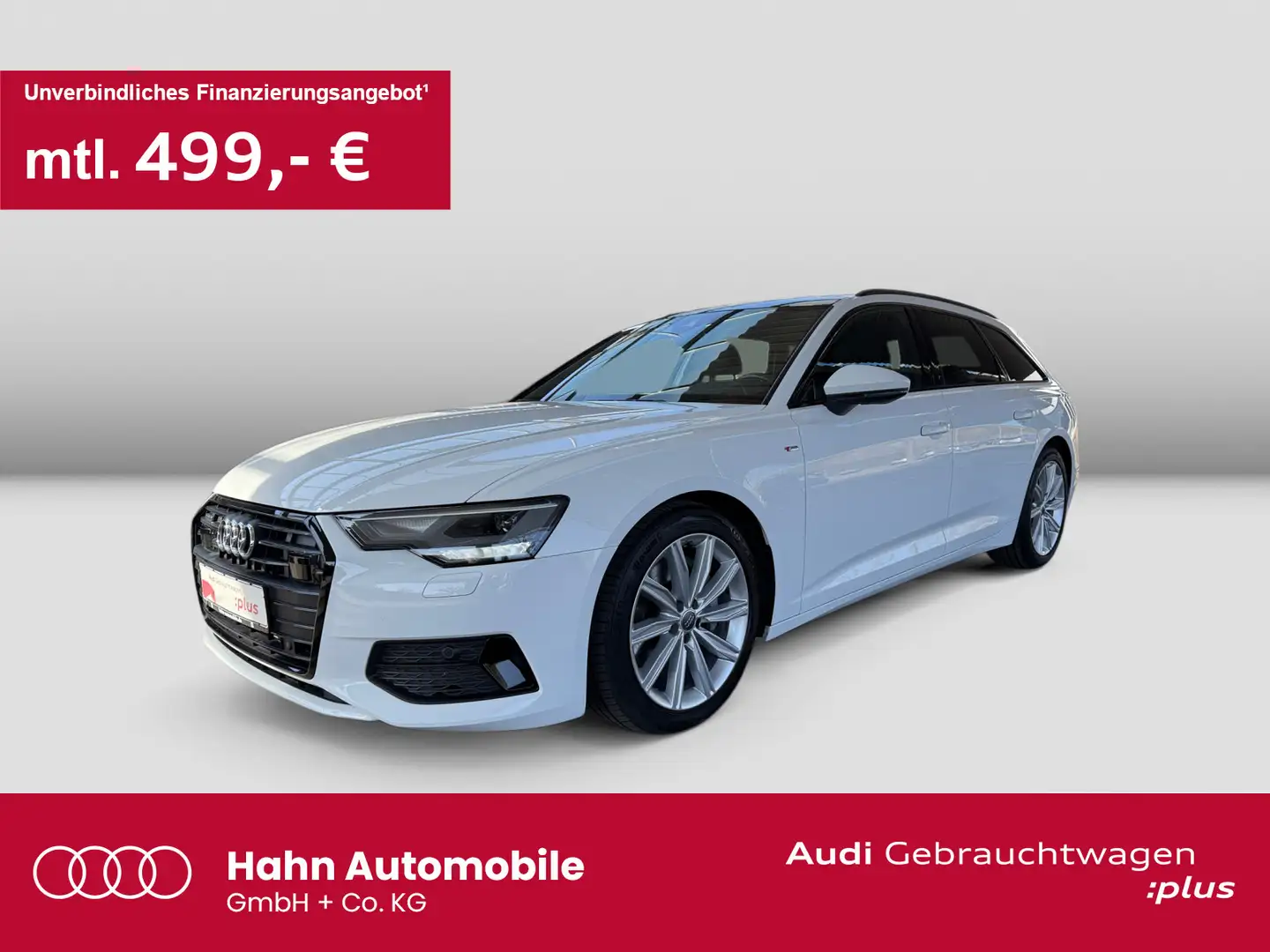 Audi A6 Sport 45TDI qua S-Trc ACC AHK LED Blanco - 1