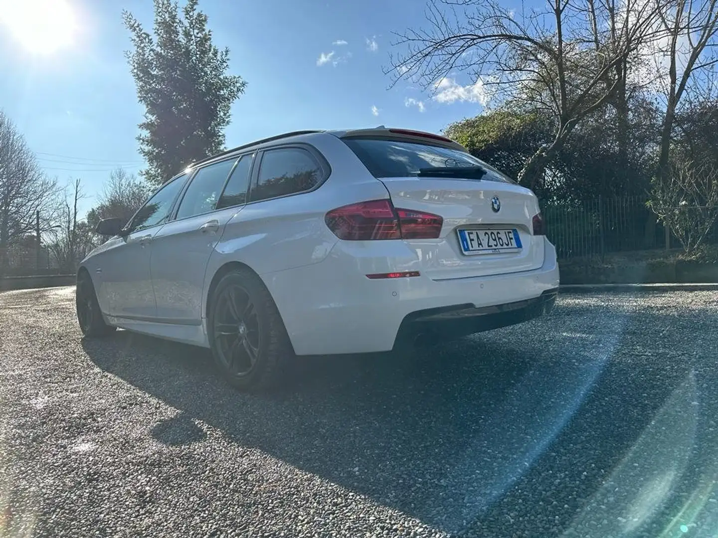 BMW 525 Msport Blanc - 2