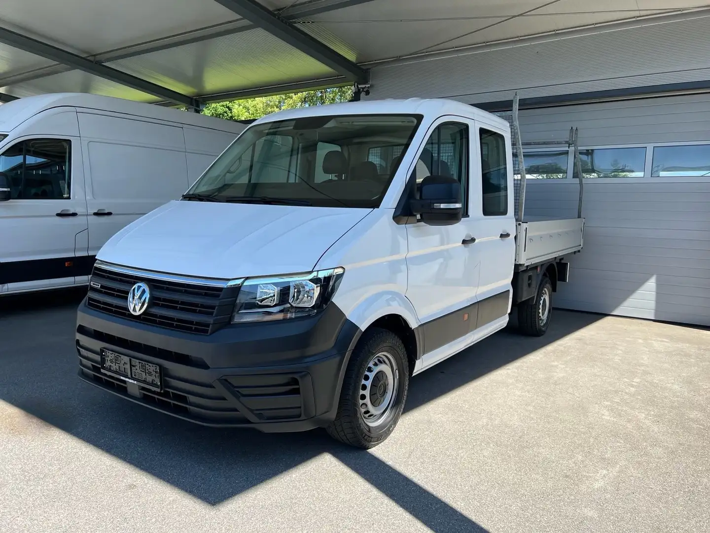 Volkswagen Crafter 35 Doka-Pritsche L3 2,0 TDI 4Motion NAVI/KLIMA Weiß - 2