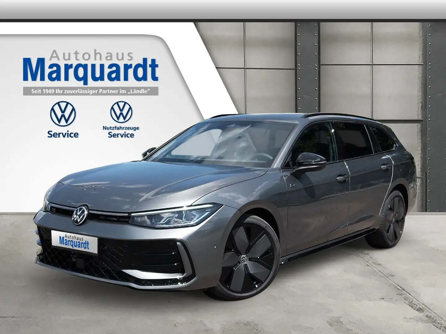 Volkswagen Passat Variant 2.0 TDI 4M R-Line Pano AHK HeadUp Grey - 1