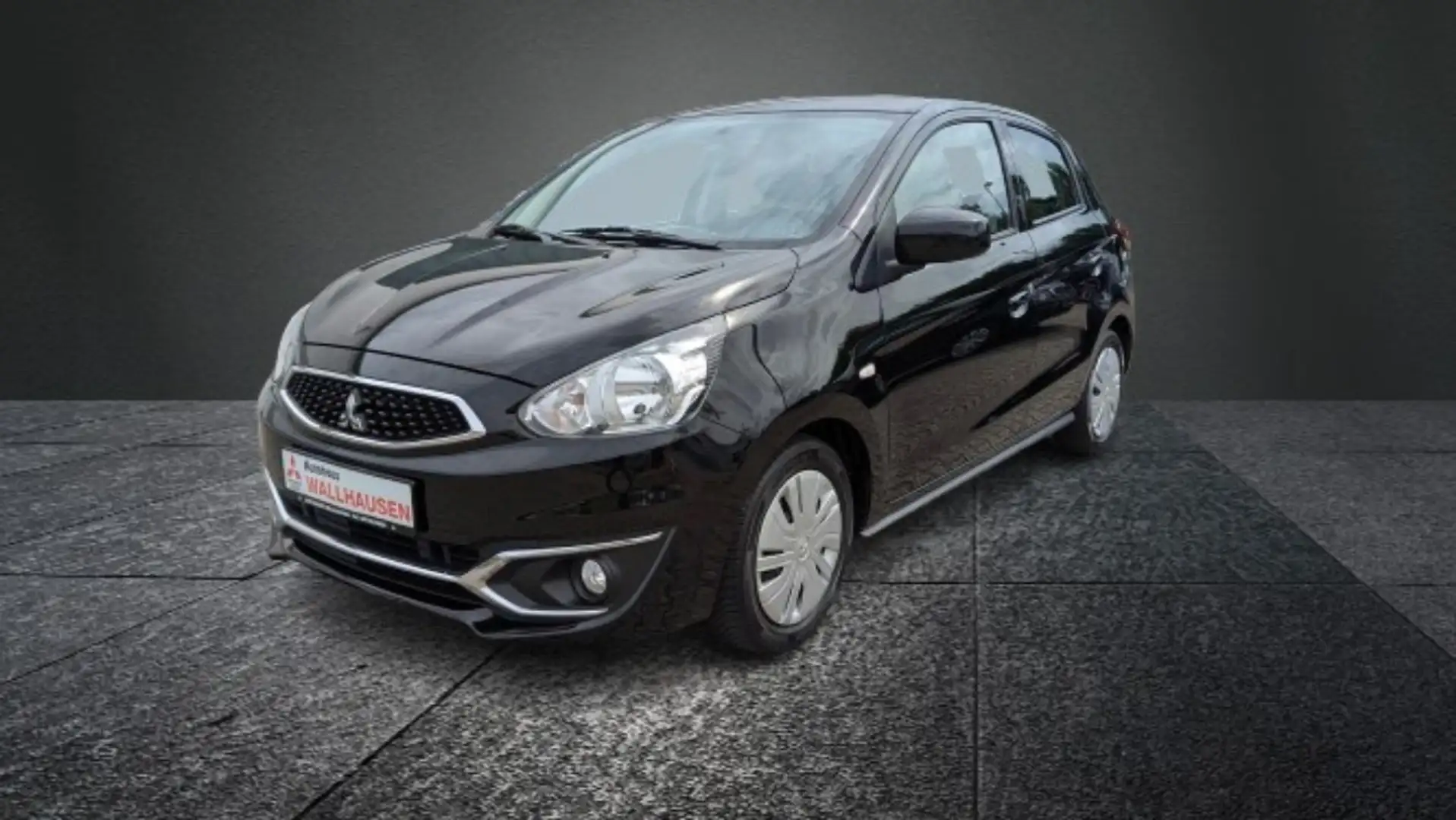 Mitsubishi Space Star 1.0 Klima+Ganzjahresreifen+Sicherheit Schwarz - 1