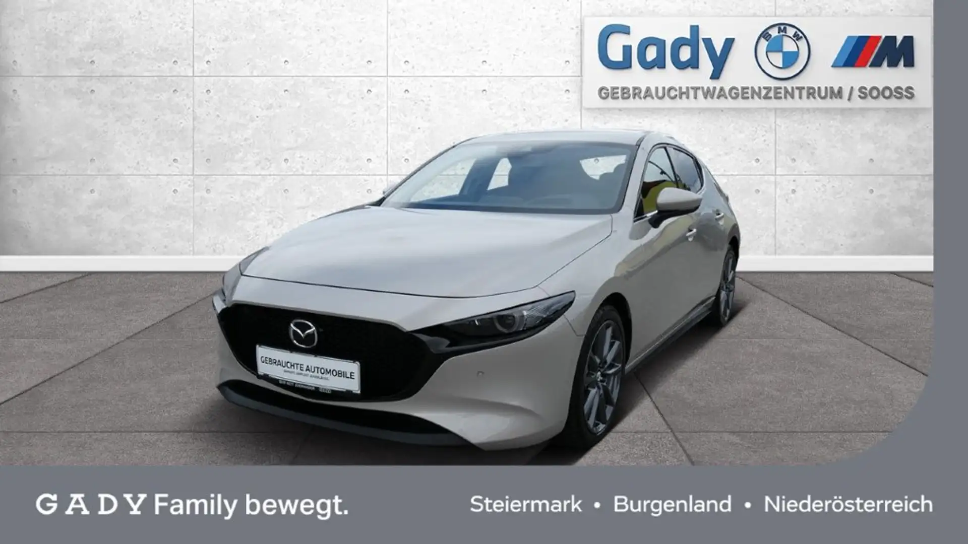 Mazda 3 Skyactiv-G150 Comfort+/ST Silber - 1
