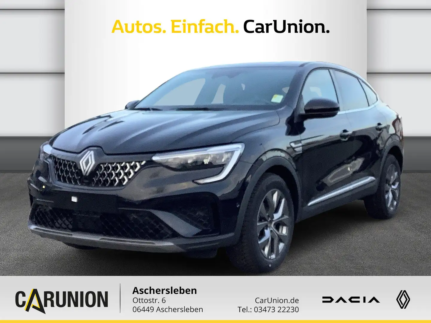 Renault Arkana TECHNO Mild Hybrid 140 EDC Schwarz - 1