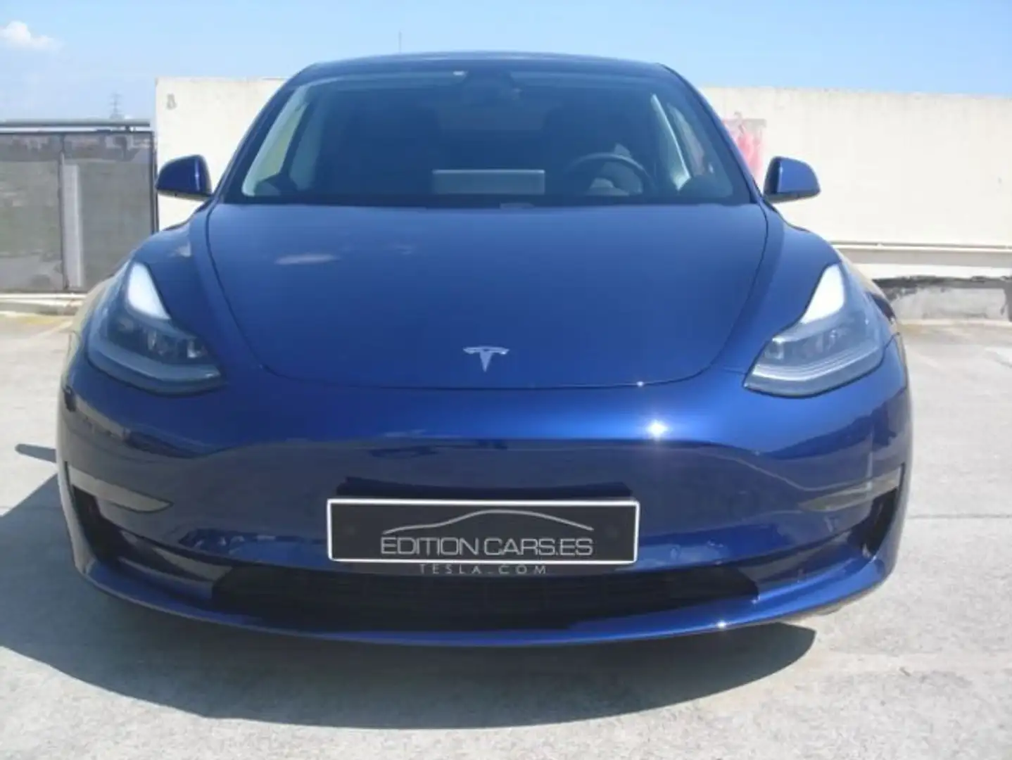 Tesla Model 3 performance Blau - 2