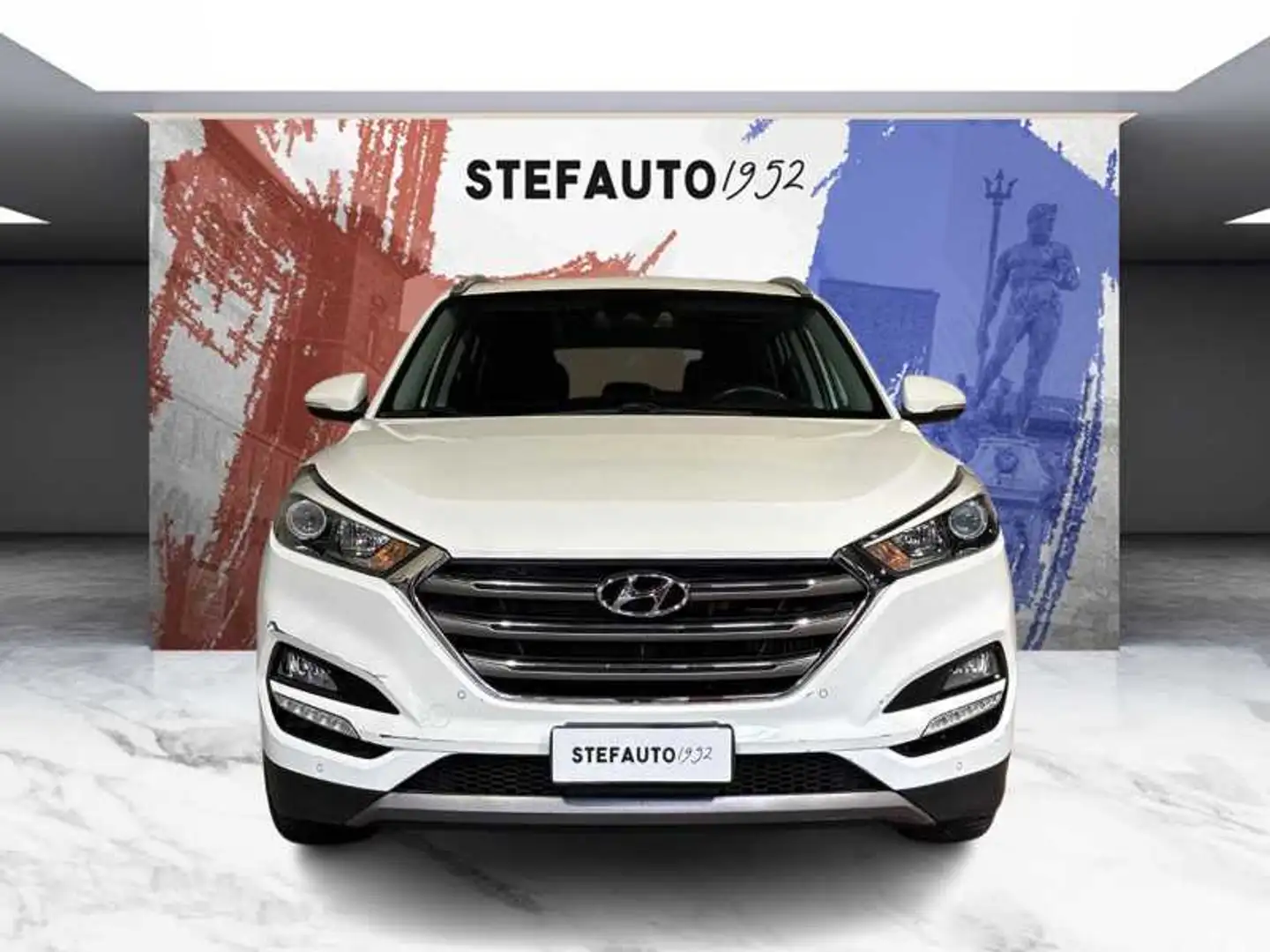 Hyundai TUCSON II 2015 - tucson 1.7 crdi Xpossible 2wd 141cv dct Blanc - 2
