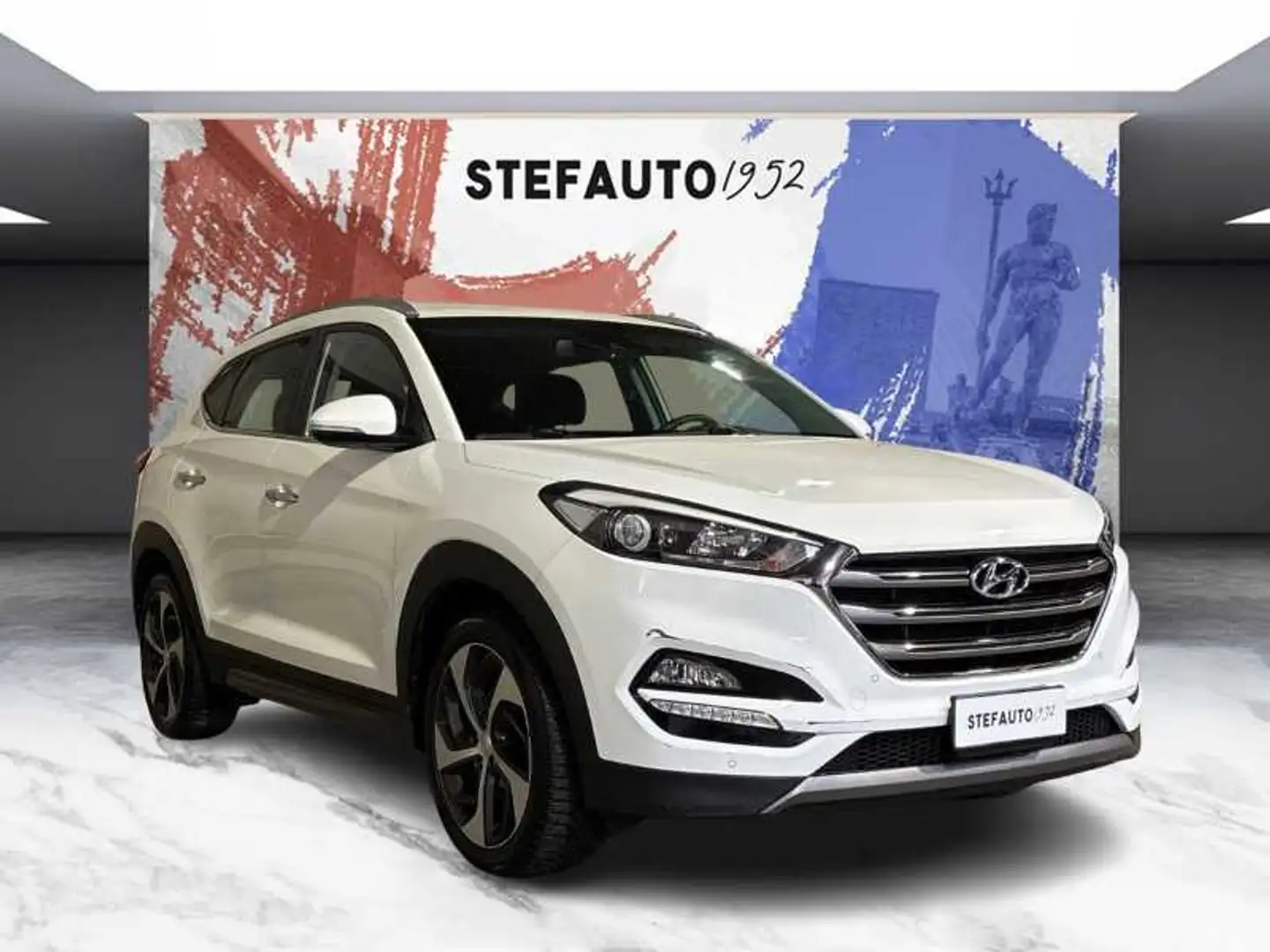 Hyundai TUCSON II 2015 - tucson 1.7 crdi Xpossible 2wd 141cv dct Blanc - 1