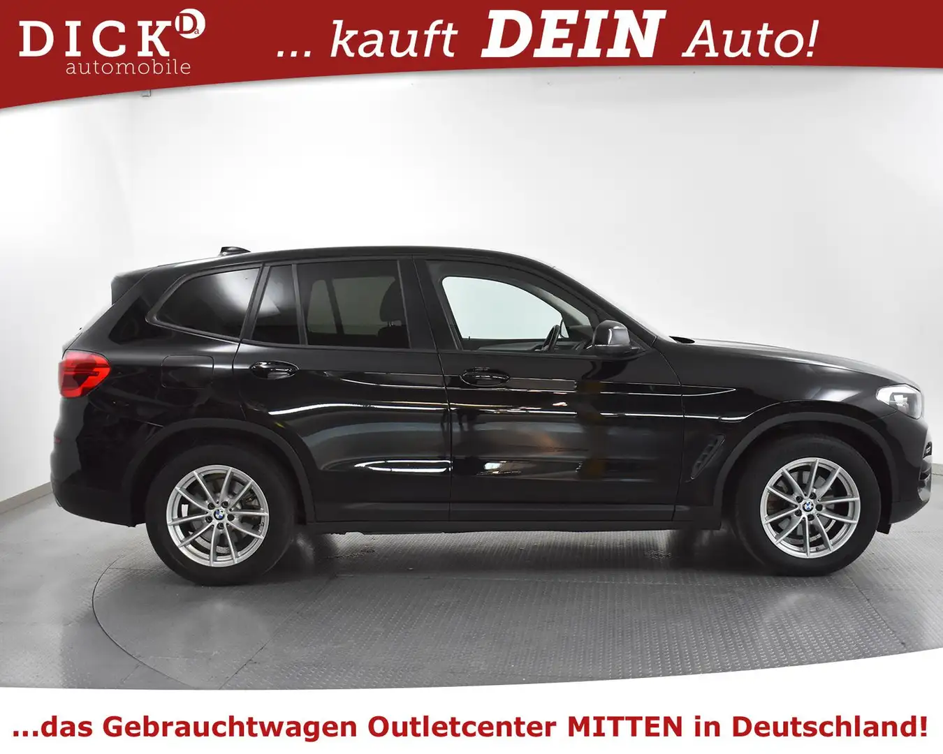 BMW X3 xDr 20d Aut. NAVI+LED+AHK+HEADUP+SITHZ+TEMP+M Black - 2