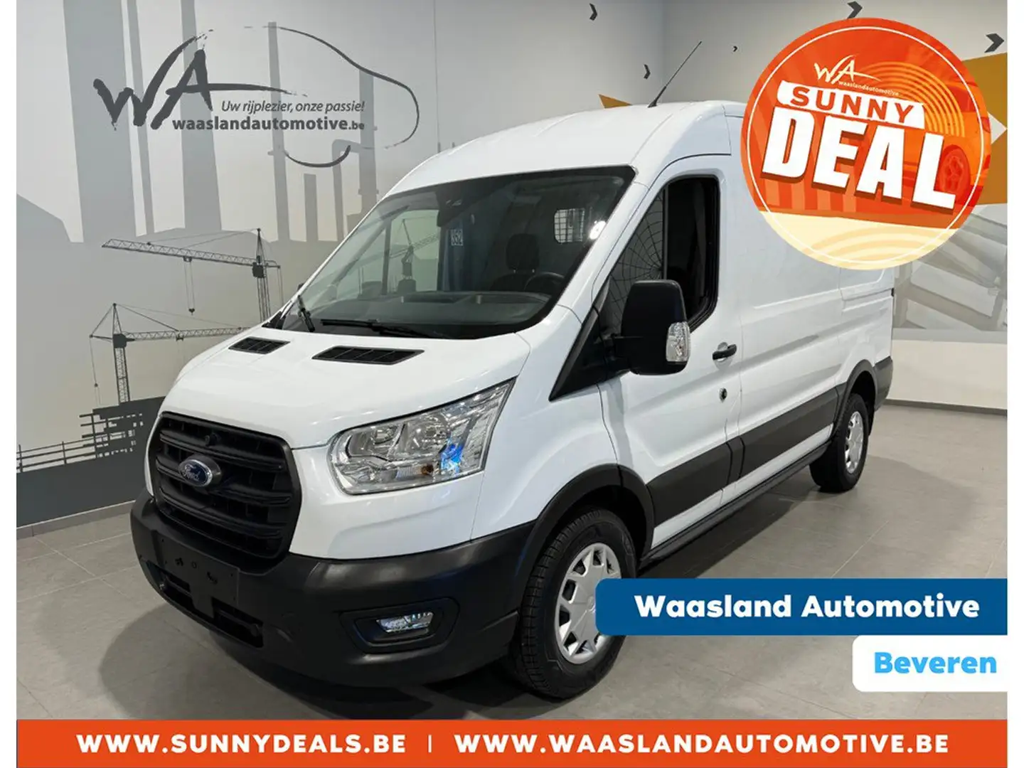 Ford Transit L2H2 350M - €20.990 Excl. BTW Blanc - 1