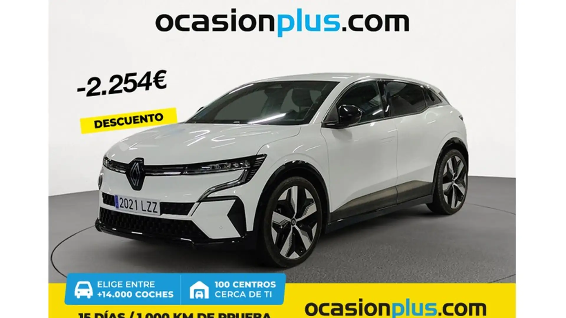 Renault Megane E-Tech Techno Autonomía Confort AC7 EV60 160kW Blanco - 1
