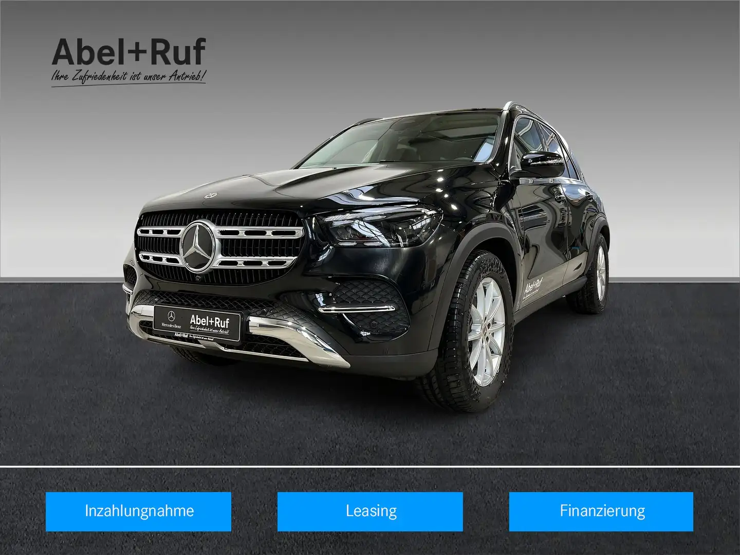 Mercedes-Benz GLE 450 d DIST+AIRM+MULTI+Burm+StHz+Pano+HuD+AHK Noir - 1