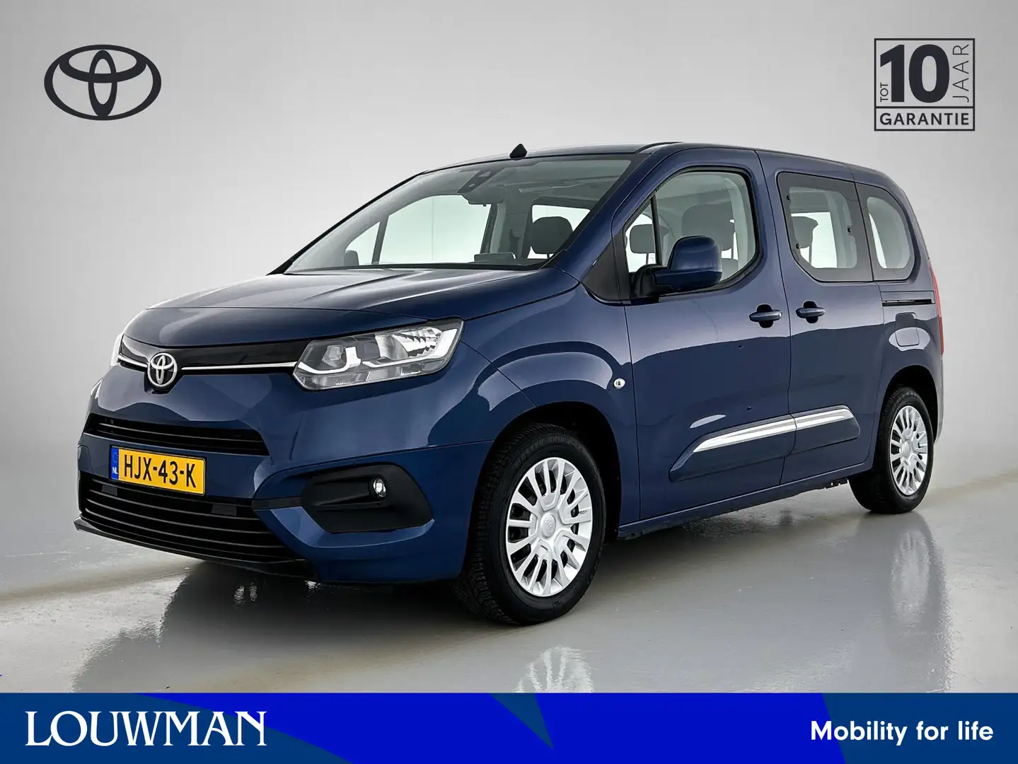 Toyota Proace City Verso 1.2 Turbo Active Limited | 5 persoons MPV | Modrá - 1