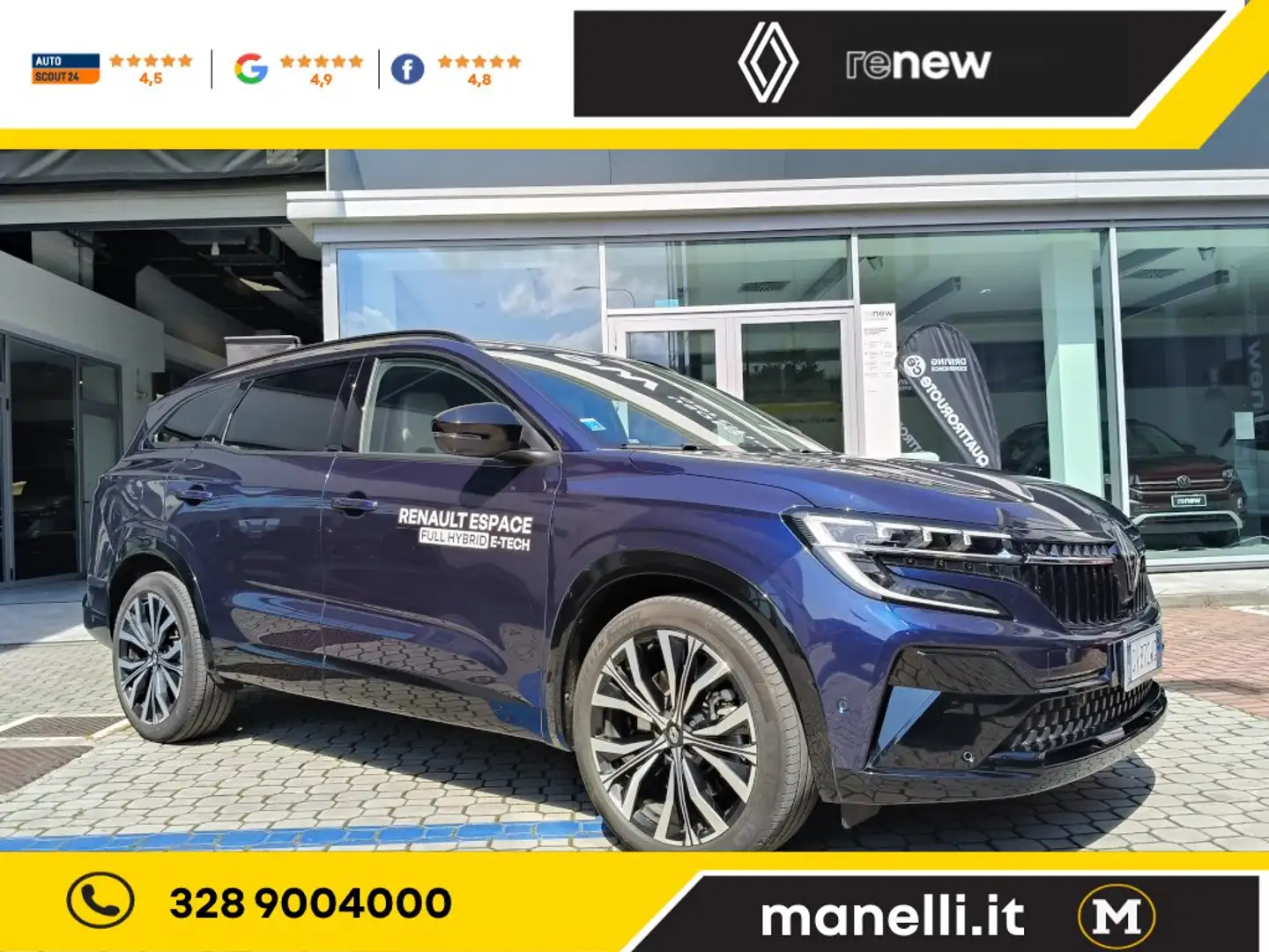 Renault Espace iconic E-Tech full hybrid 200 rif.GV872 Bleu - 1