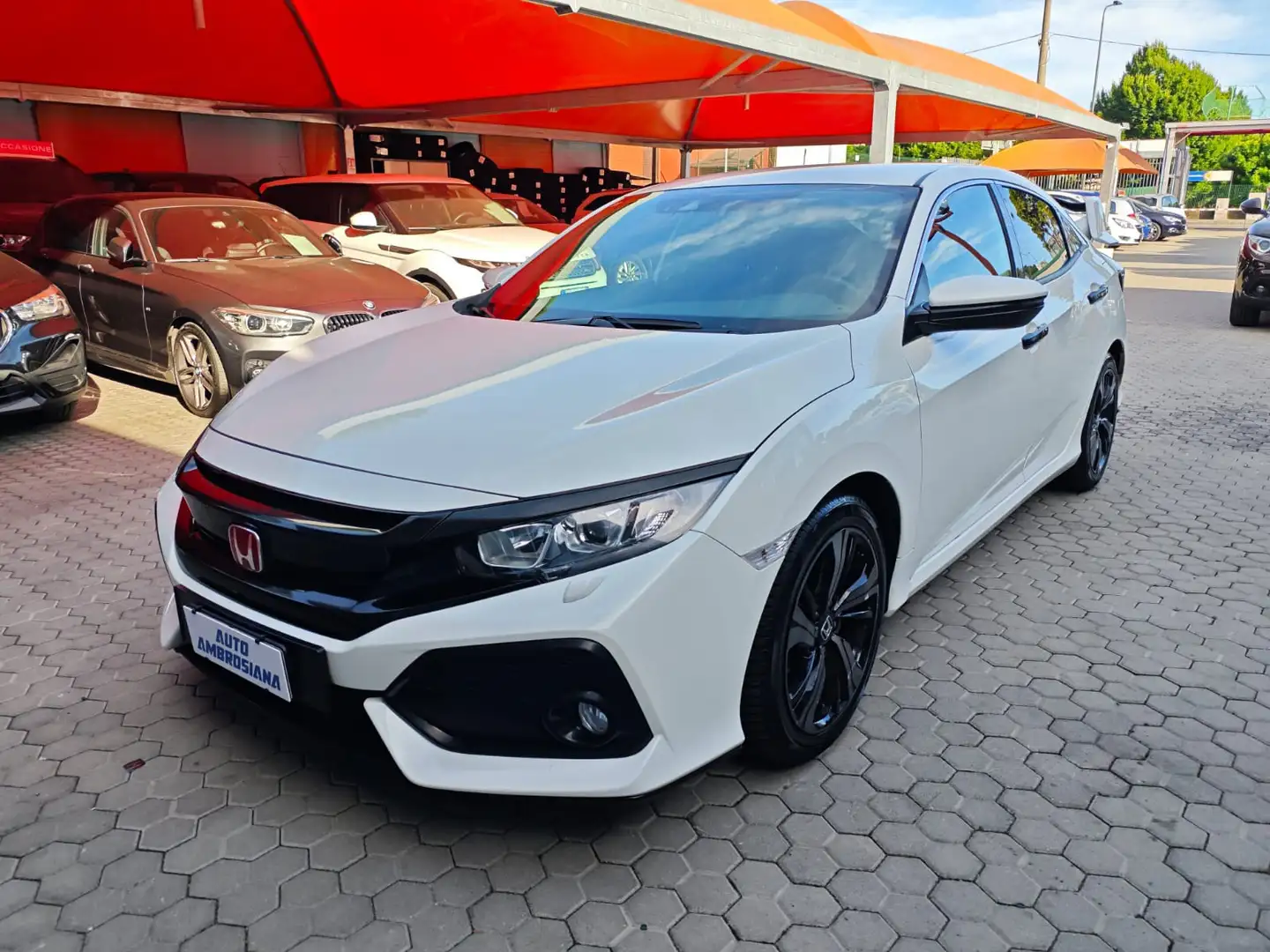 Honda Civic Civic 5p 1.0 Executive Premium 126cv my18 Bílá - 1