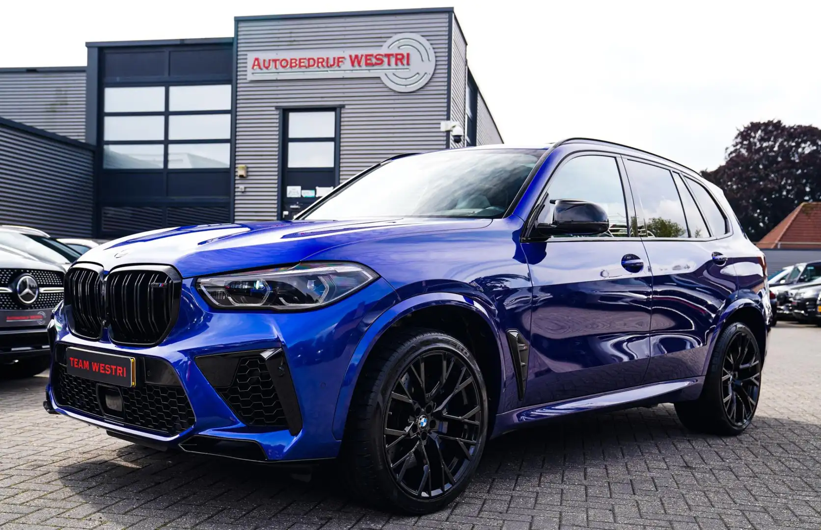 BMW X5 M Competition | Carbon | Bowers&Wilkins | Panorama S Blauw - 1