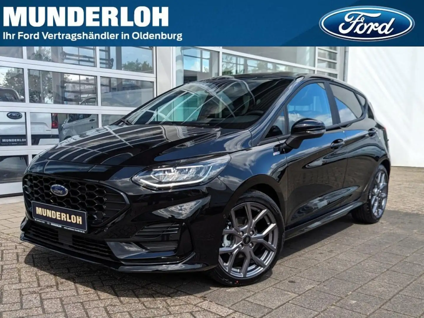 Ford Fiesta ST-Line MHEV Schwarz - 1