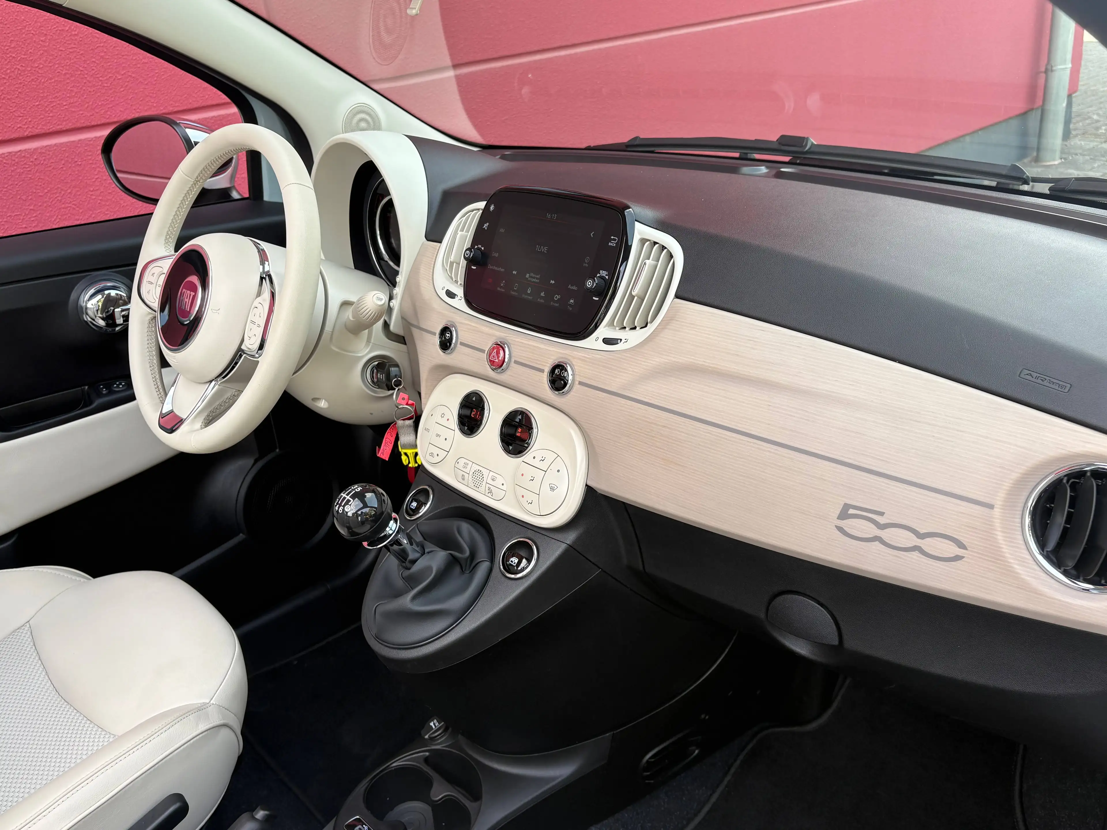 Fiat 500C CABRIO HYBRID SONDERMODELL COLLEZIONE 1957 ALU16" GARANTIE TOP — photo 14