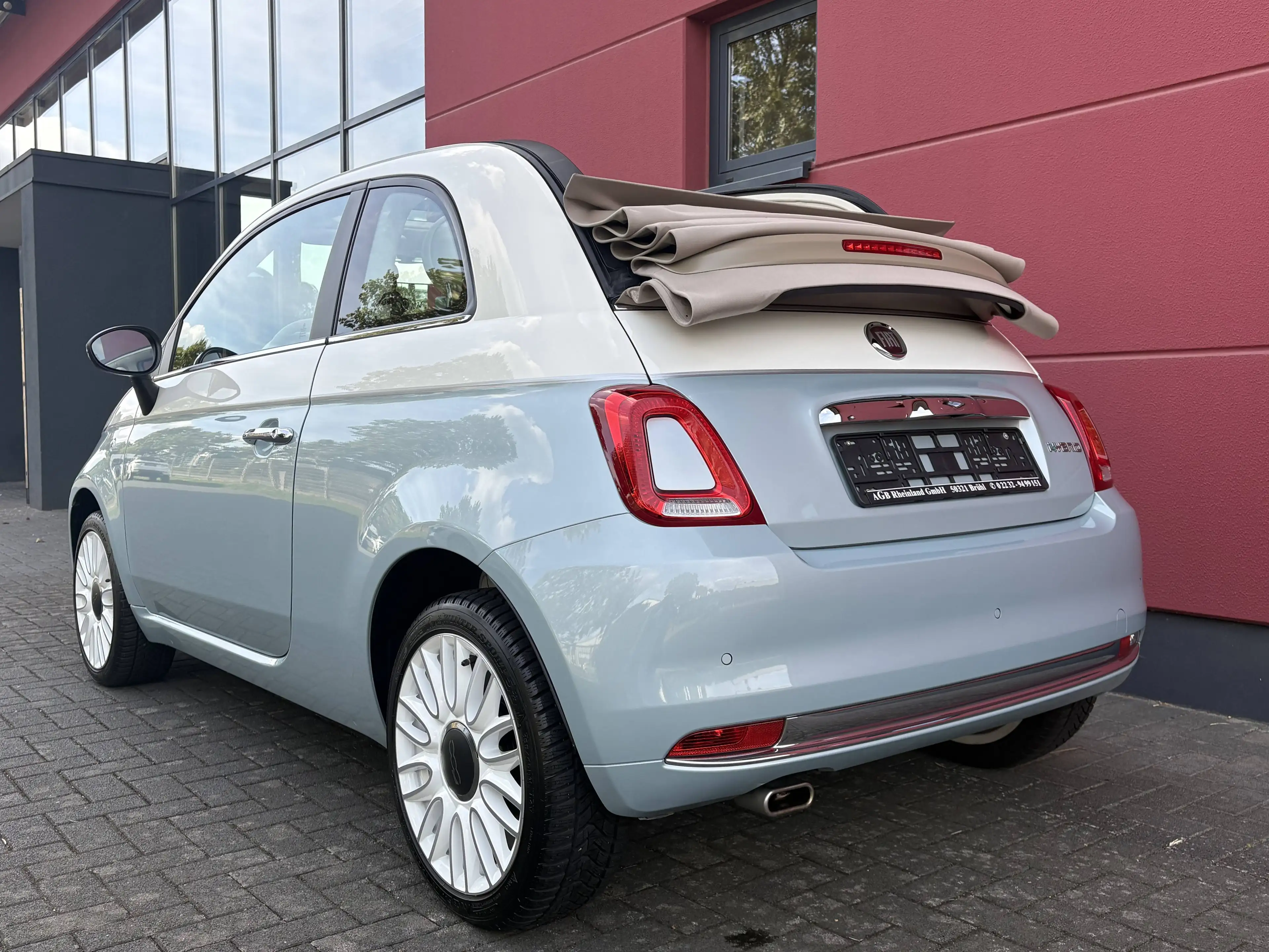 Fiat 500C CABRIO HYBRID SONDERMODELL COLLEZIONE 1957 ALU16" GARANTIE TOP — photo 7