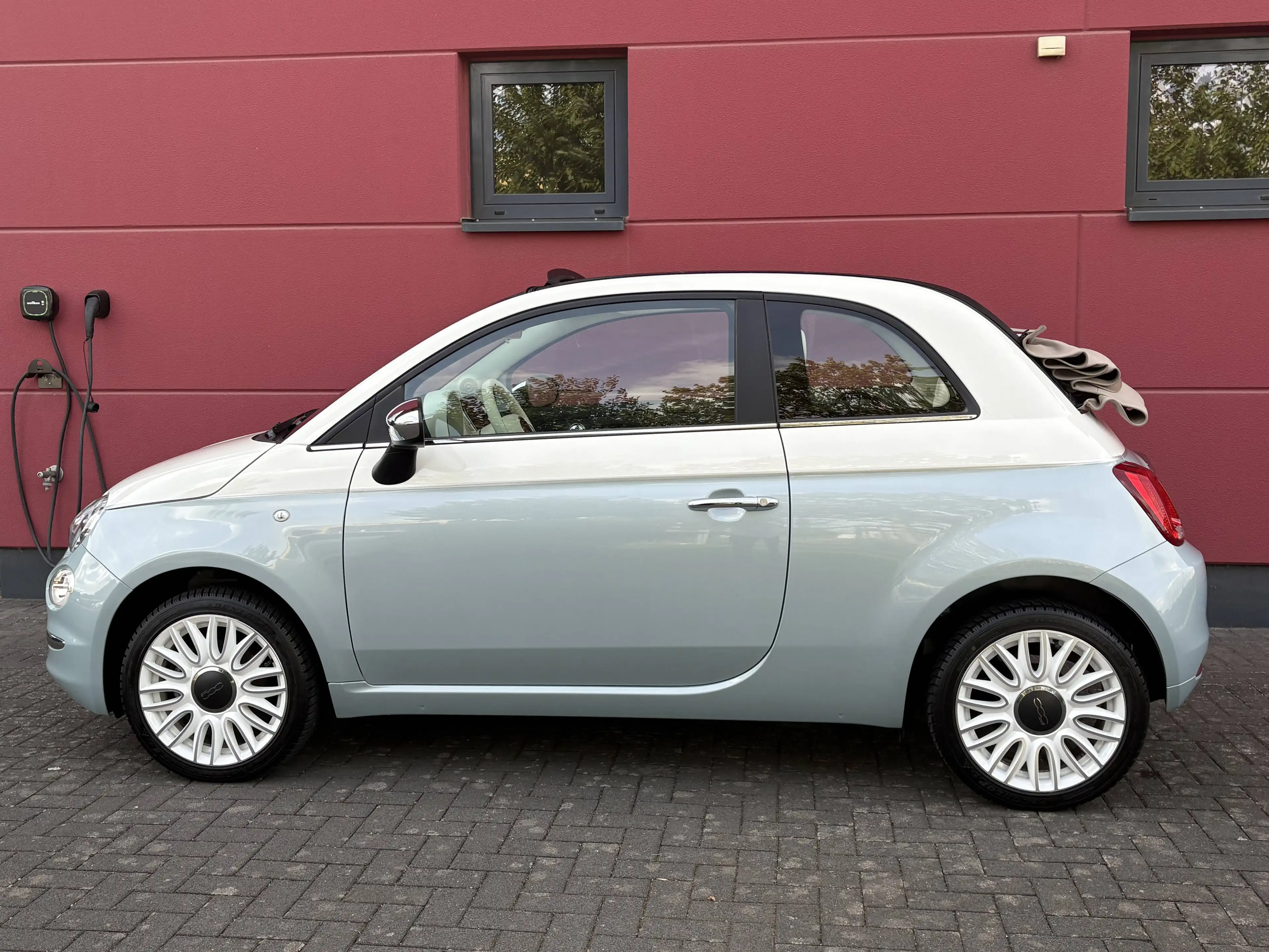 Fiat 500C CABRIO HYBRID SONDERMODELL COLLEZIONE 1957 ALU16" GARANTIE TOP — photo 3
