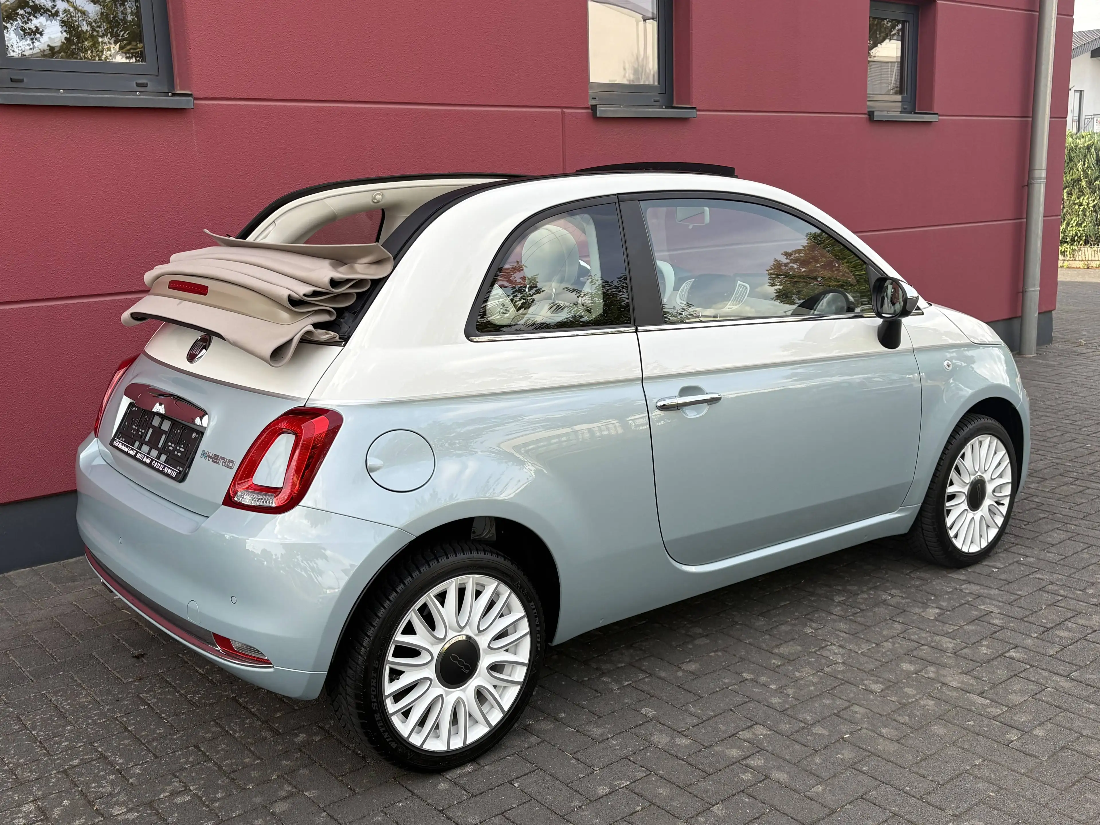 Fiat 500C CABRIO HYBRID SONDERMODELL COLLEZIONE 1957 ALU16" GARANTIE TOP — photo 2