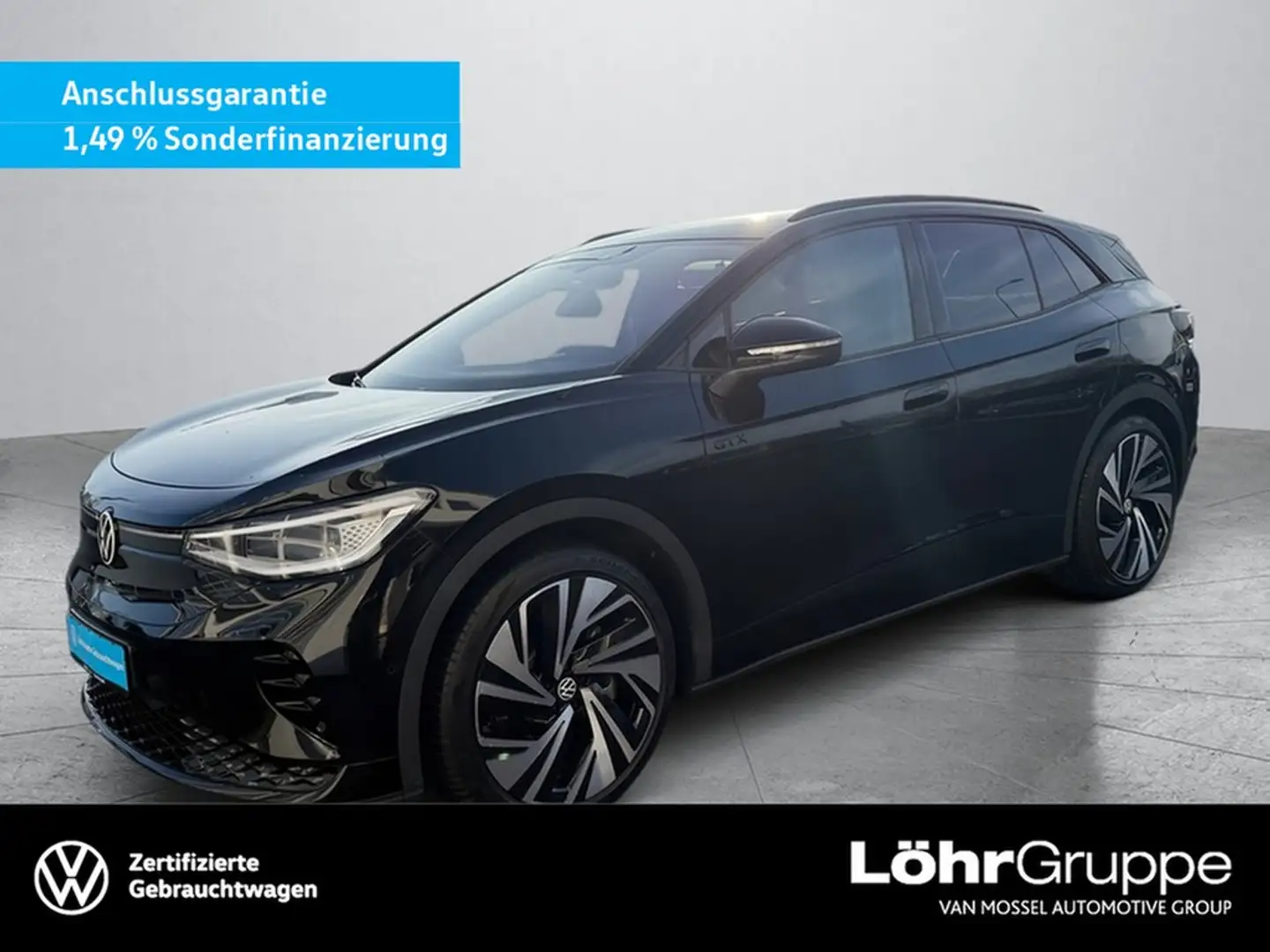 Volkswagen ID.4 GTX 4MOTION -Automatik AHK Schwarz - 1