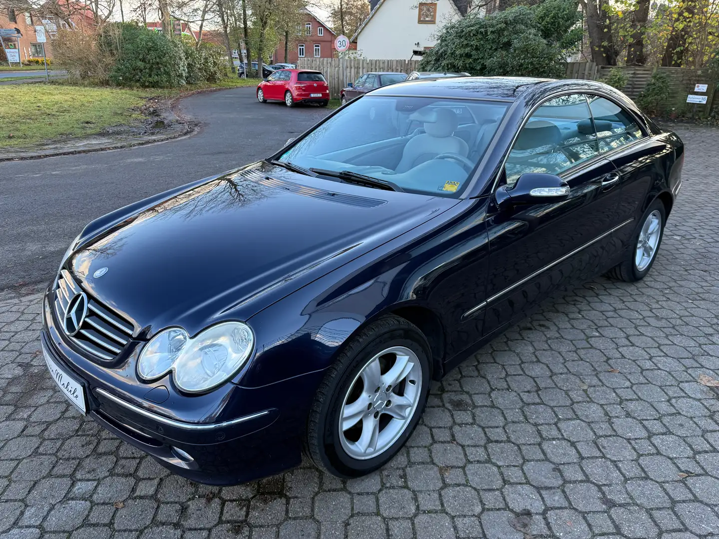 Mercedes-Benz CLK 200 Kompressor Avantgarde *HU neu*1.Hand*Scheckheft* Blau - 2