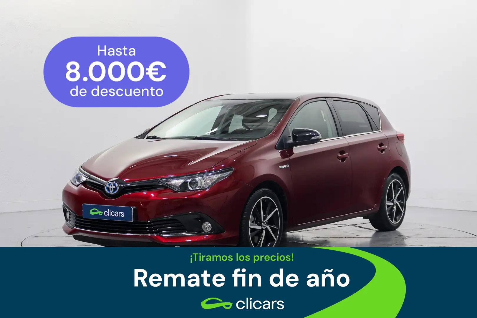 Toyota Auris hybrid 140H Feel! Edition Rouge - 1