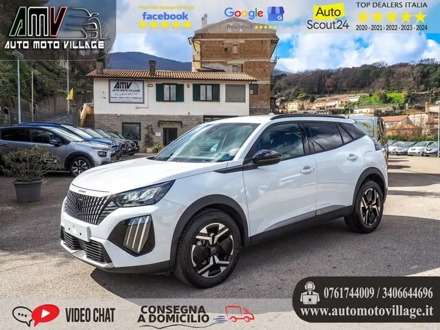 Peugeot 2008 PureTech 130 S&S EAT8 Allure PREZZO SENZA VINCOLI Blanco - 1