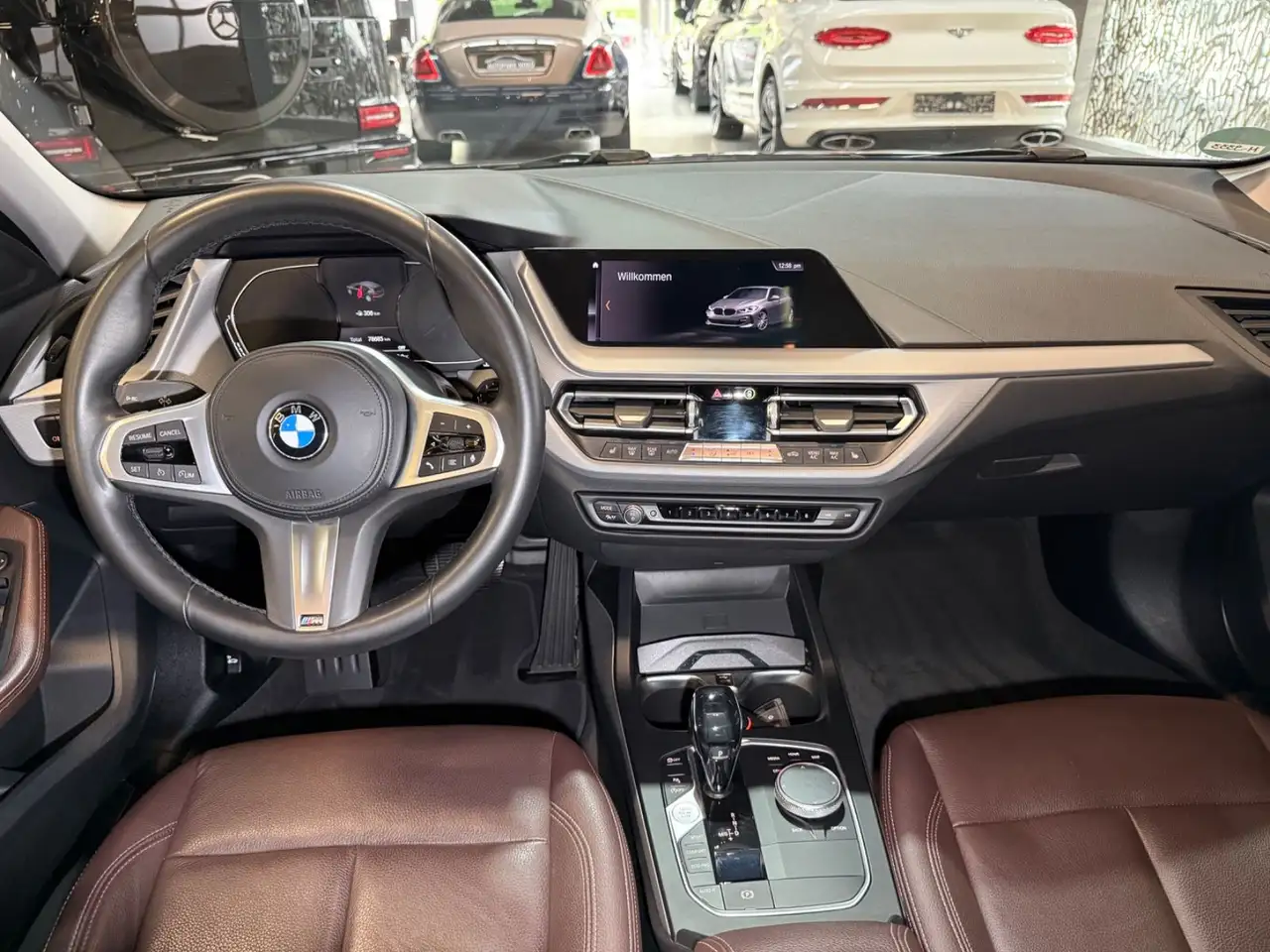 BMW 118 i Advantage Aut. PANORAMA~LEDER~NAVI~SHZ~, миниатюра 11
