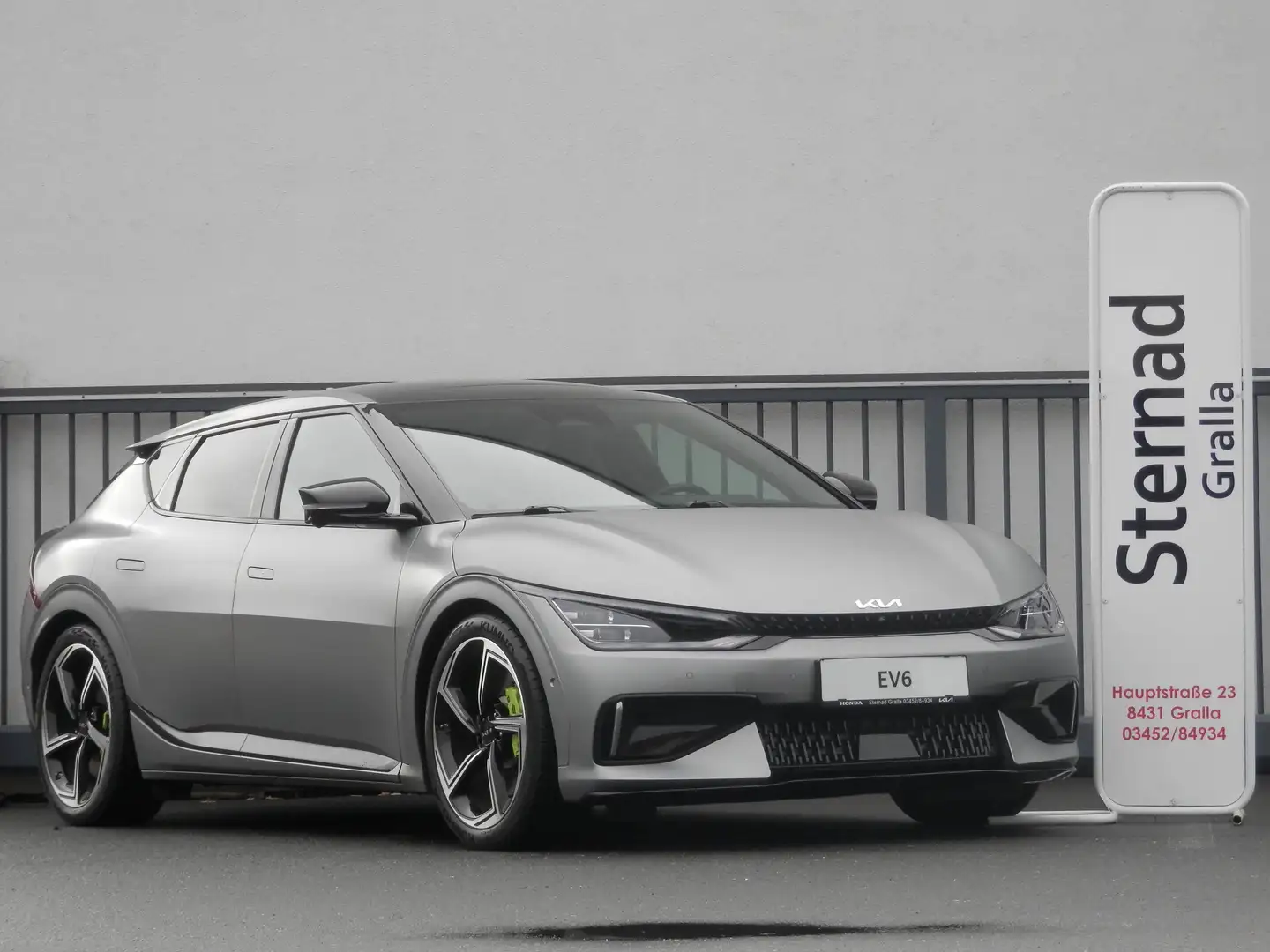 Kia EV6 AWD 77,4kWh GT-Upgrade Aut. Grau - 1
