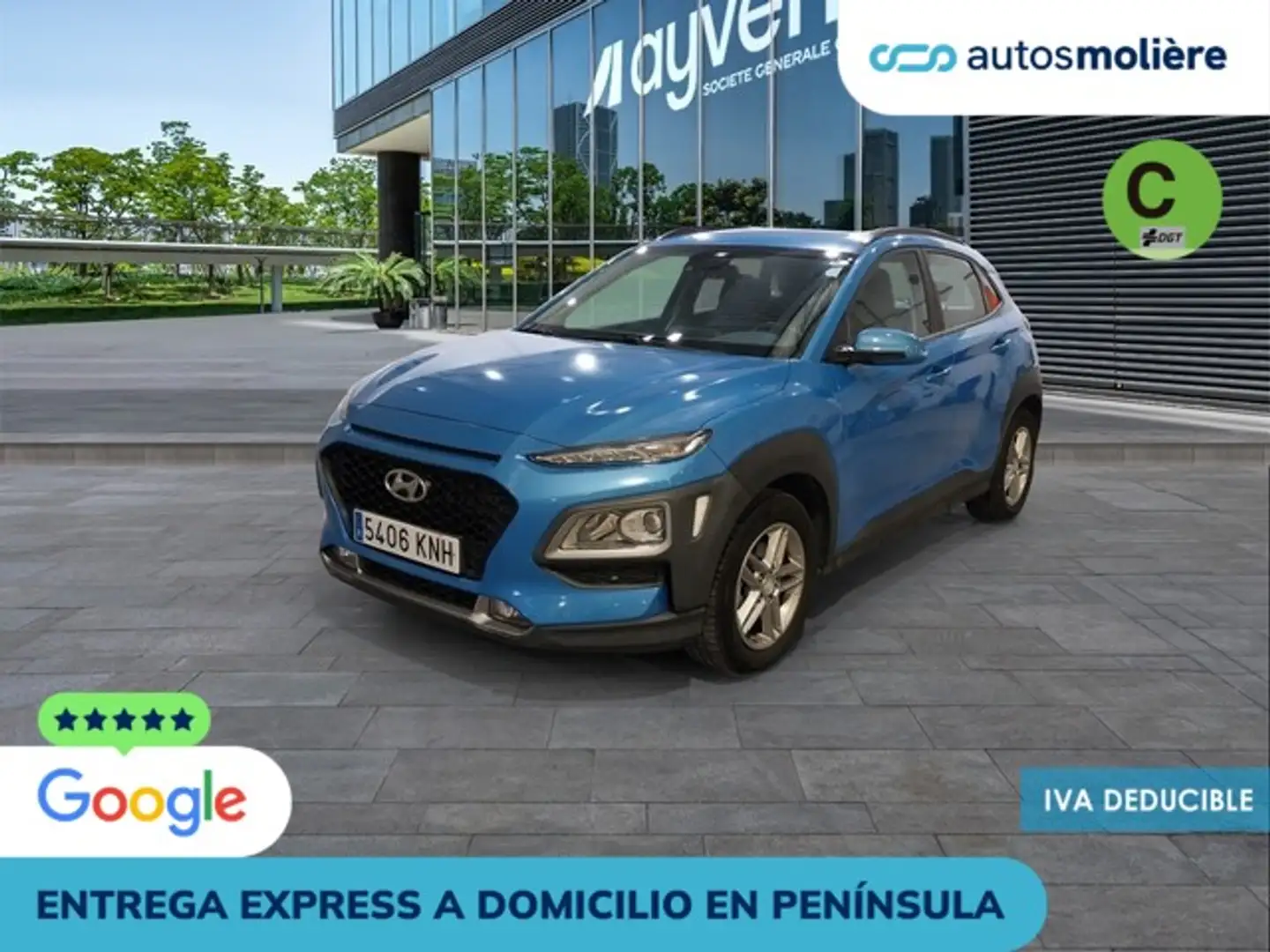 Hyundai KONA 1.0 TGDI Klass 4x2 Azul - 1