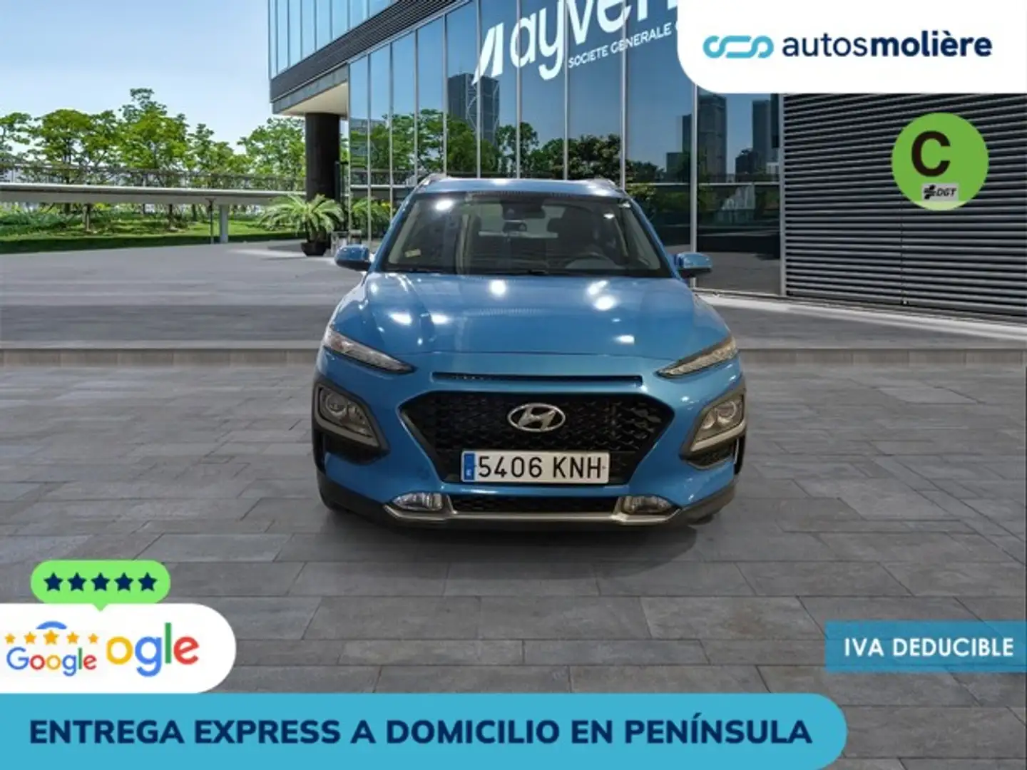 Hyundai KONA 1.0 TGDI Klass 4x2 Azul - 2