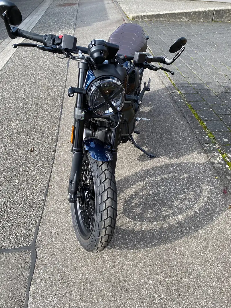 Ducati Scrambler 800 Night Shift Azul - 2