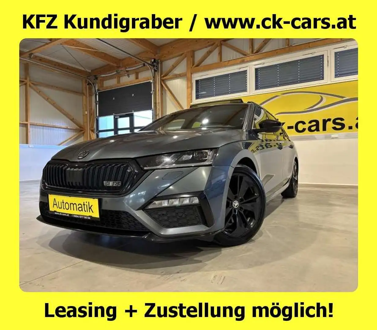 Skoda Octavia RS SKY VIRTUAL COCKPIT HEAD-UP MATRIX KAMERA AHK Grau - 1