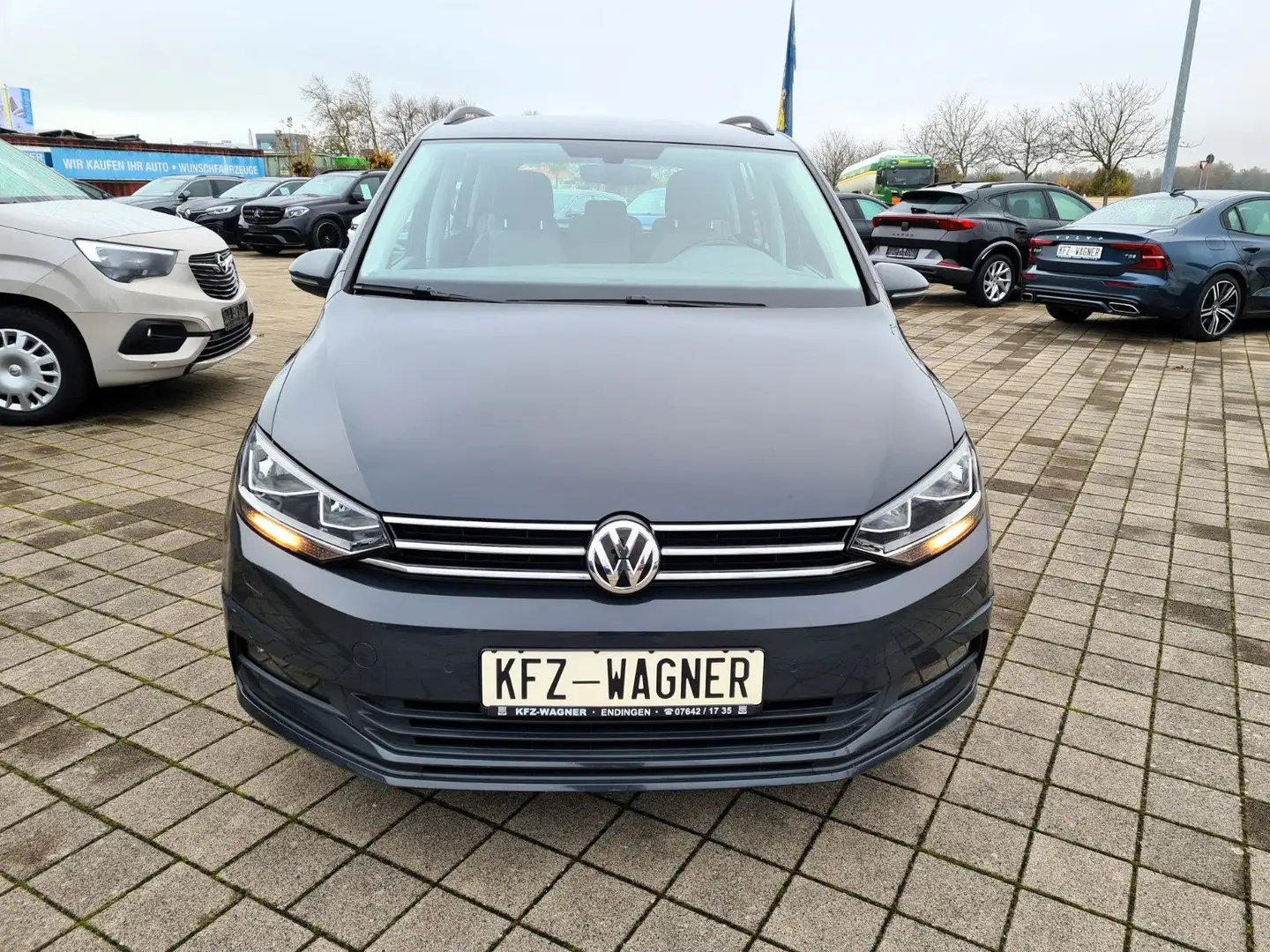 Volkswagen Touran AUTOMATIK 1.6TDI Comfortline Carplay Grijs - 2