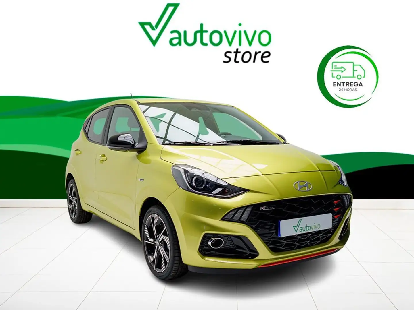 Hyundai i10 1.2 MPI N Line Verde - 1