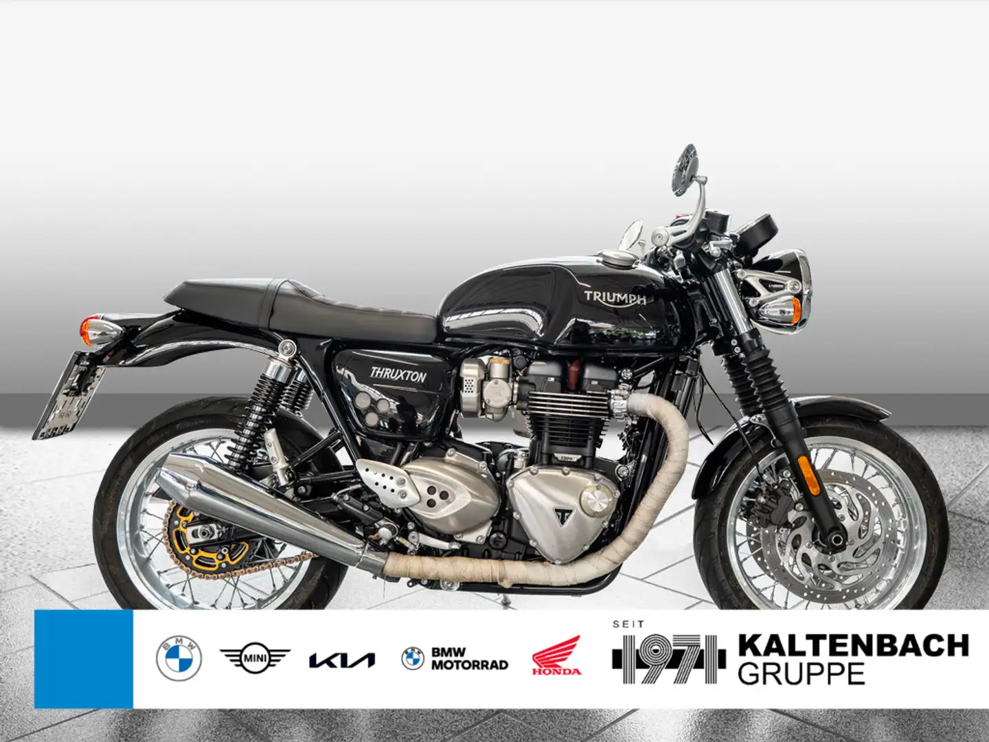 Triumph Thruxton 1200 Noir - 1