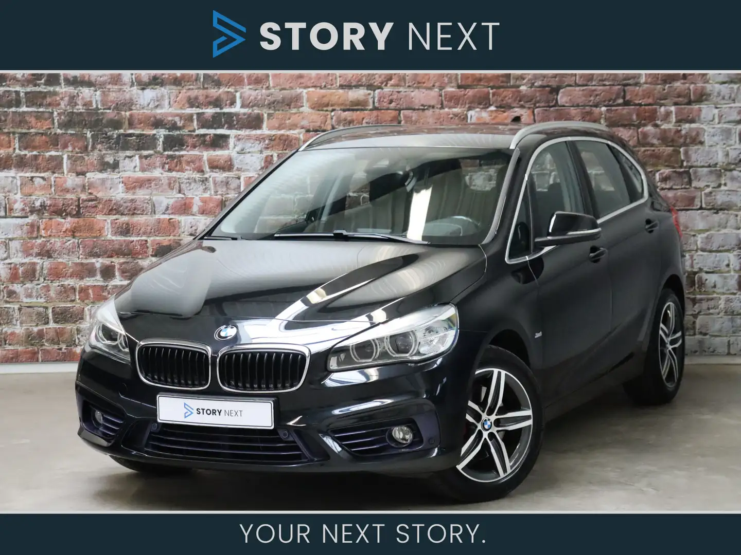 BMW 218 2 Serie Active Tourer 218i Executive Sport Line / Zwart - 1