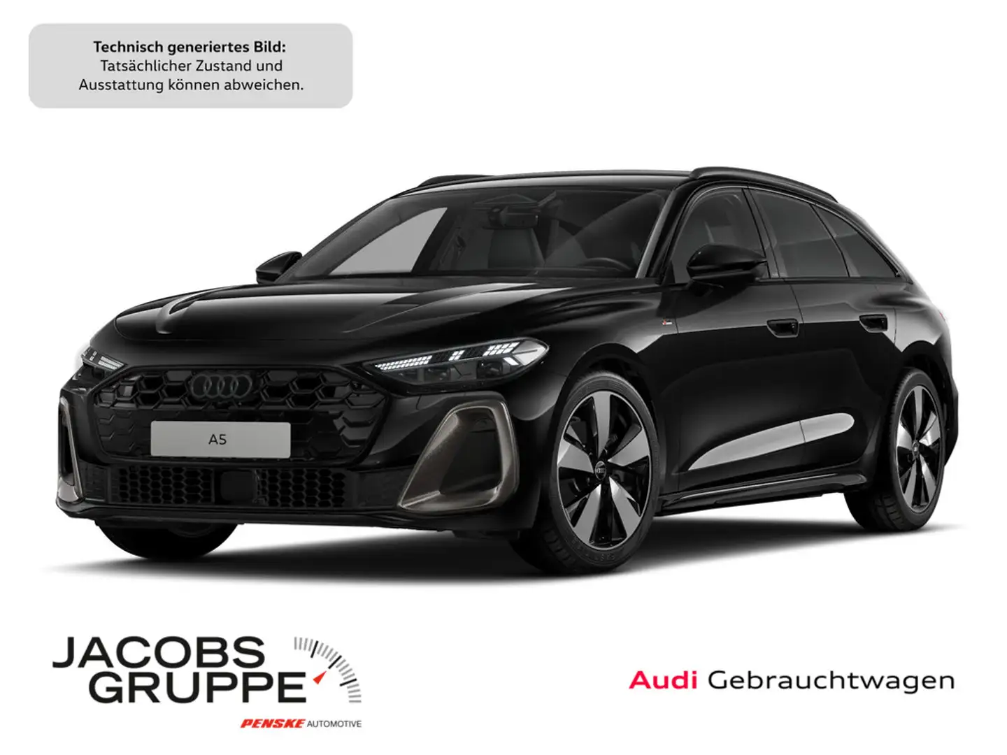 Audi A5 Avant TFSI quattro edition one Schwarz - 1