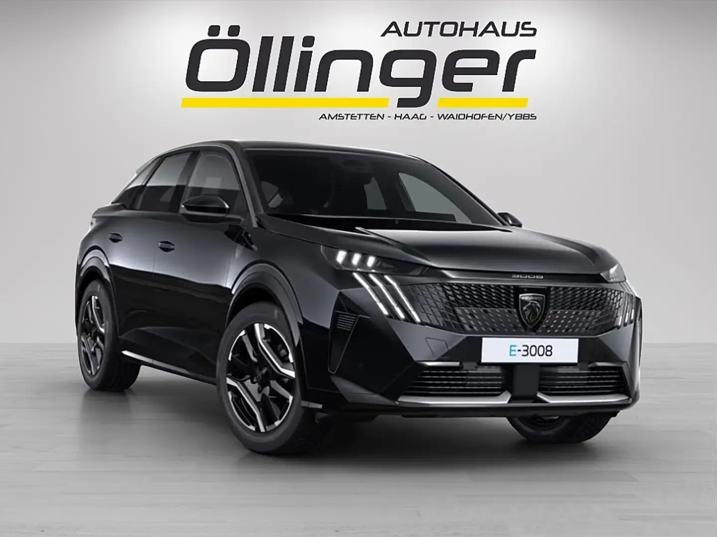 Peugeot 3008 Elektro 210 73kWh GT Schwarz - 2