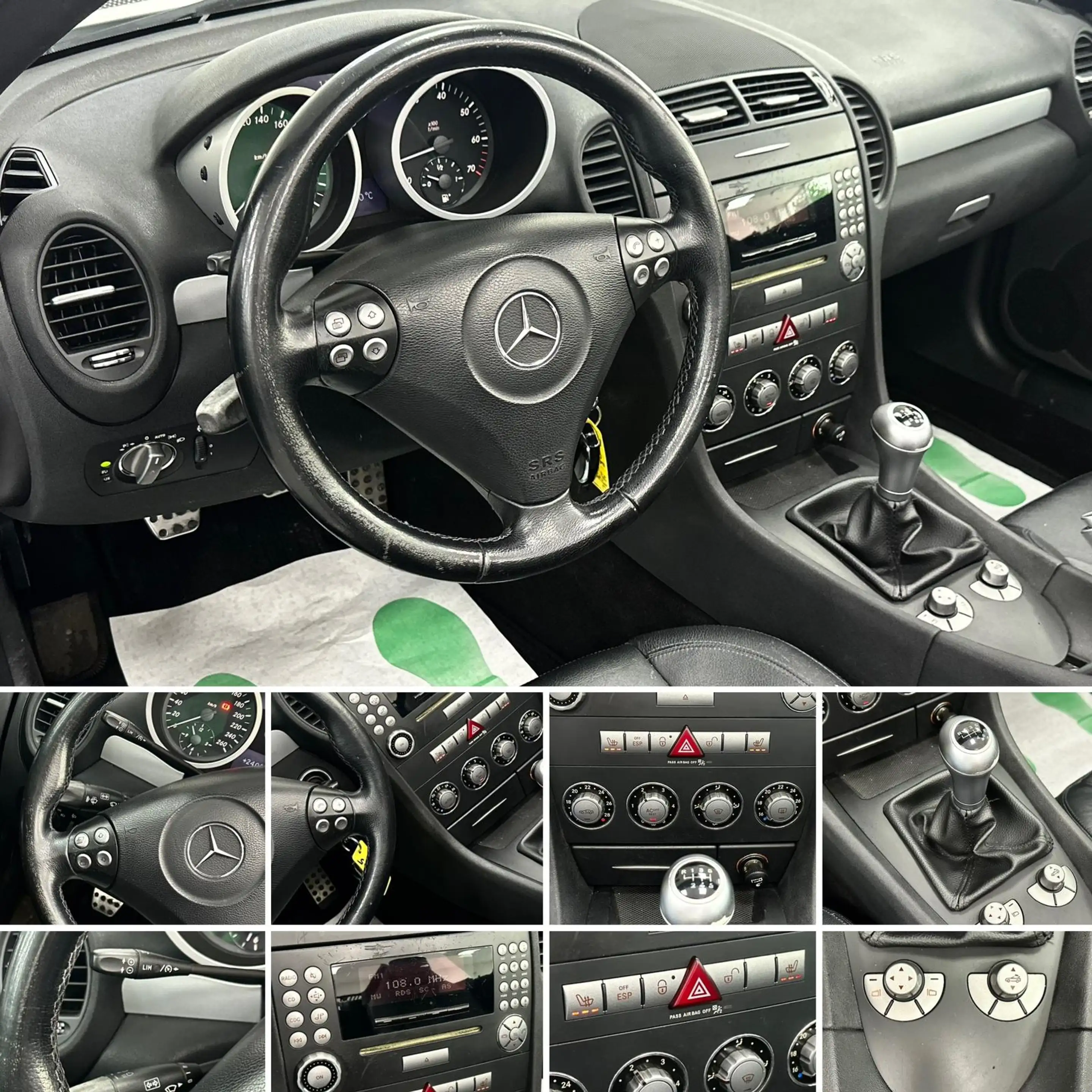 Mercedes-Benz SLK 200 Kompressor - GARANTIE 12 MOIS - CUIR CHAUFFANT - AIRCO - PHARES AUTO - REGULATEUR DE VITESSE - — photo 10