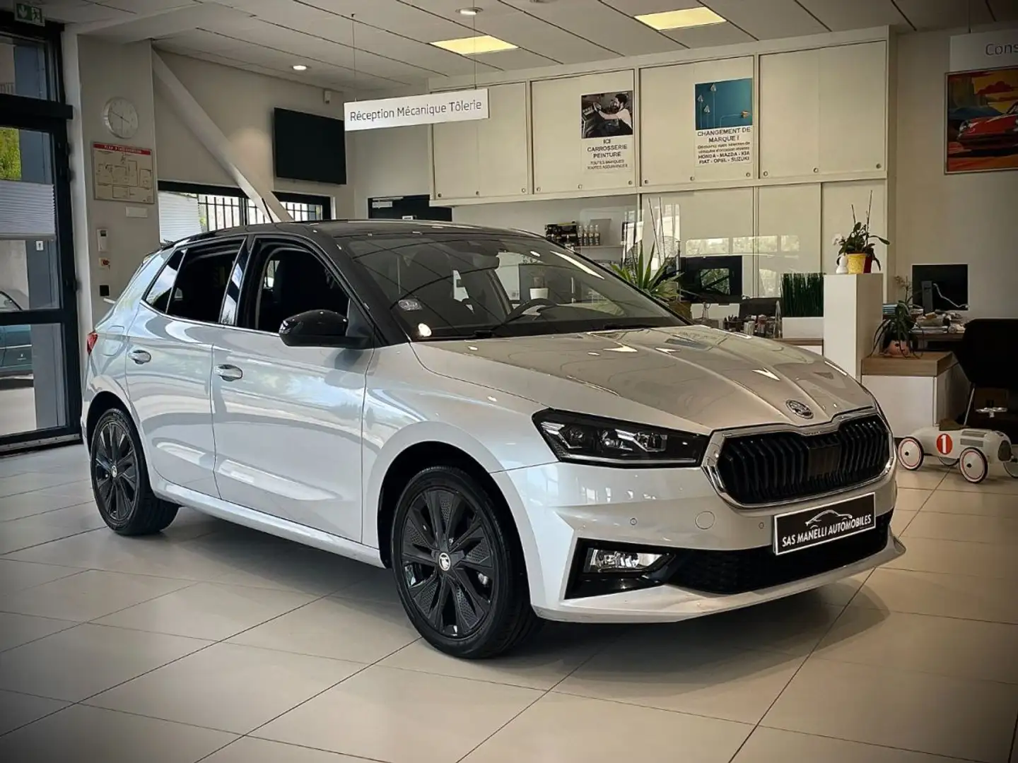 Skoda Fabia Fabia TSI 110 ch DSG7 Style Gris - 2