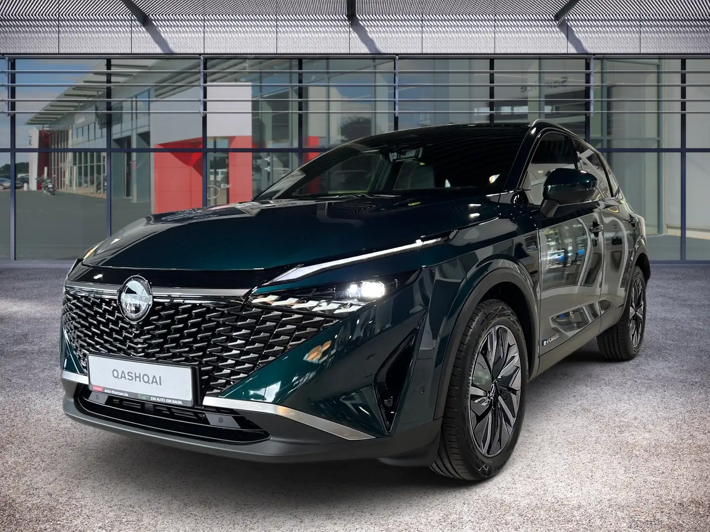 Nissan Qashqai 1.5e-POWER 190PS Tekna ACC AUT LED Navi Grün - 2