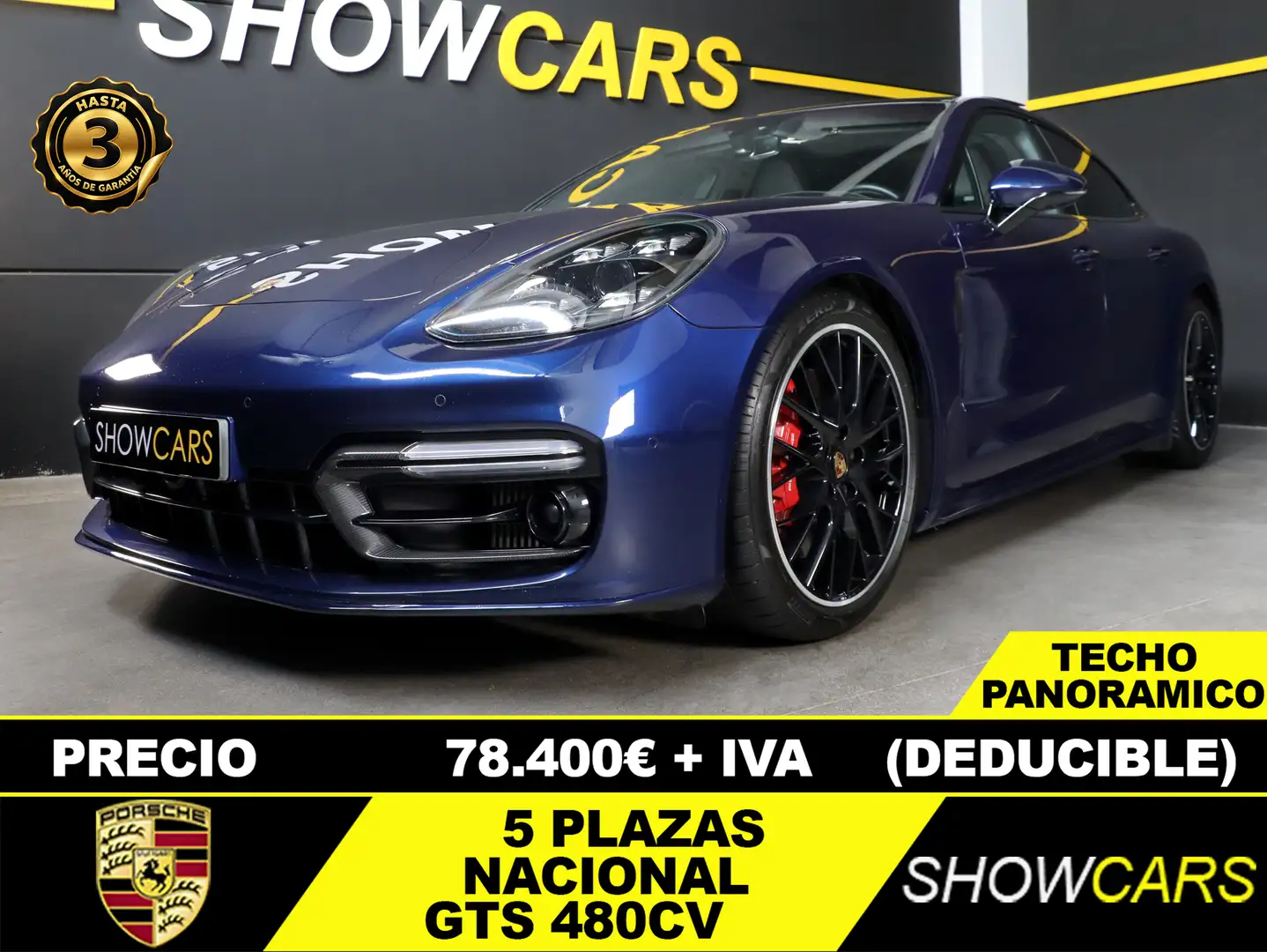 Porsche Panamera GTS Aut. Azul - 1