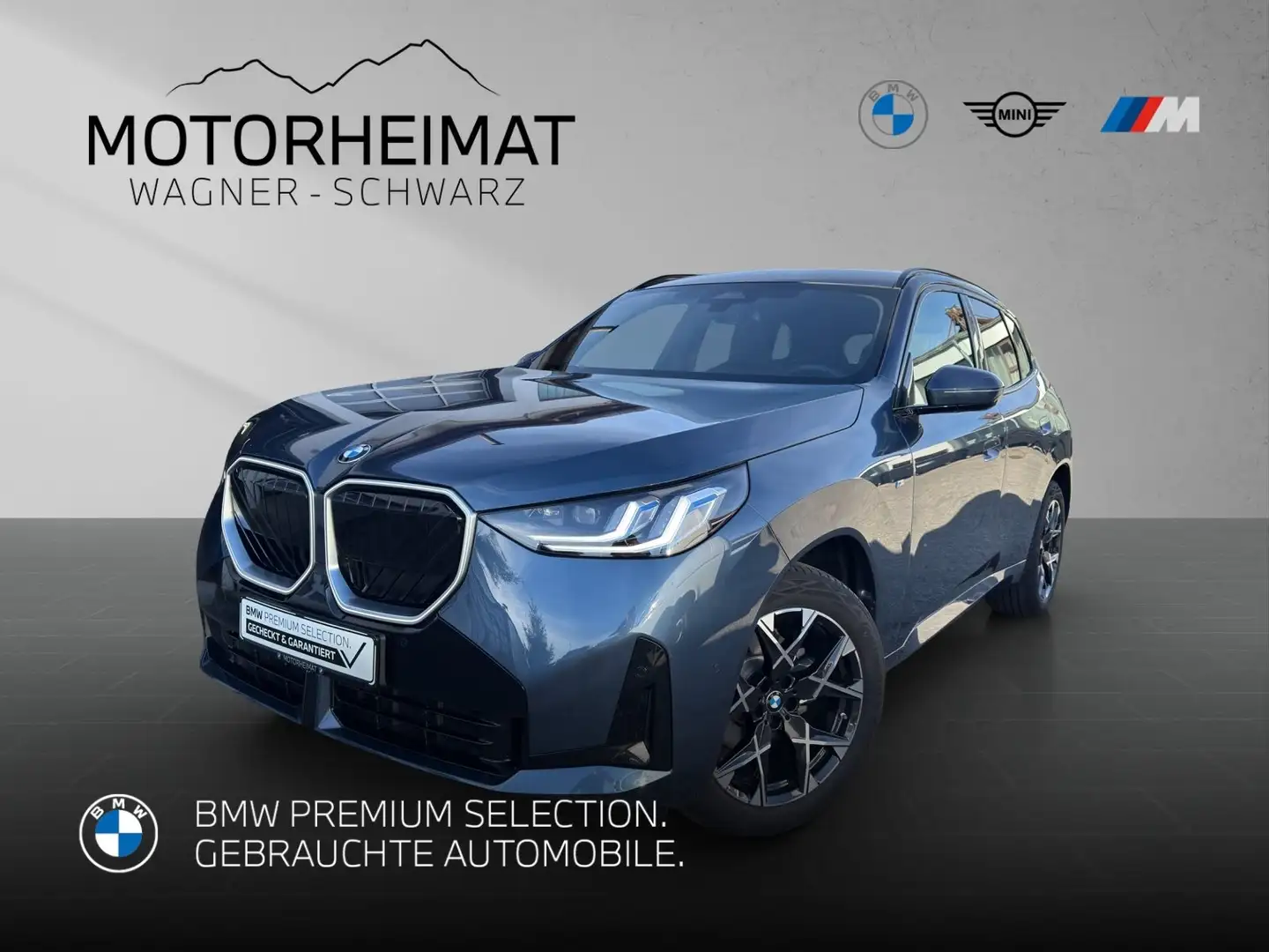 BMW X3 20d xDrive M Sport ACC AdapLED Standhzg AHK Blau - 1